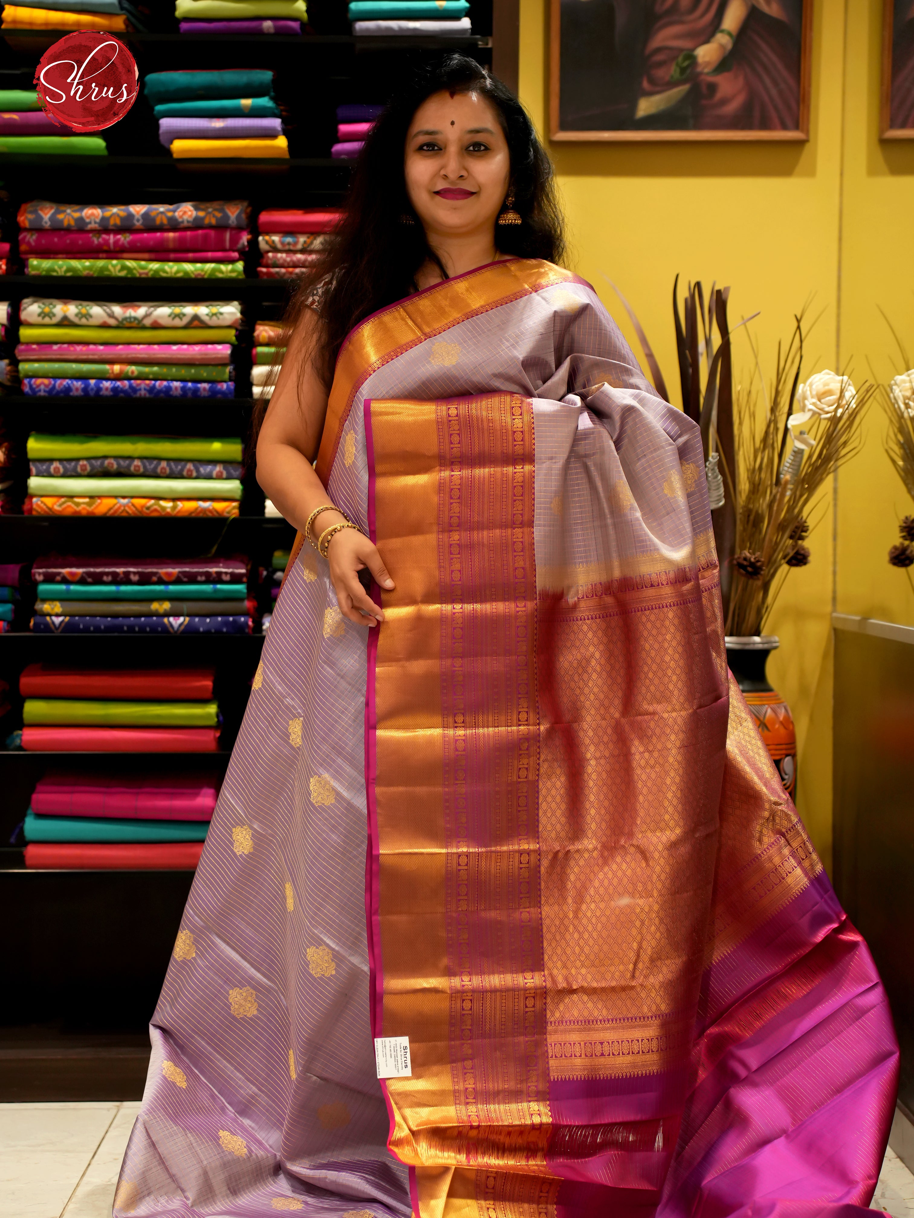 CDS24007 - Kanchipuram silk - Shop on ShrusEternity.com