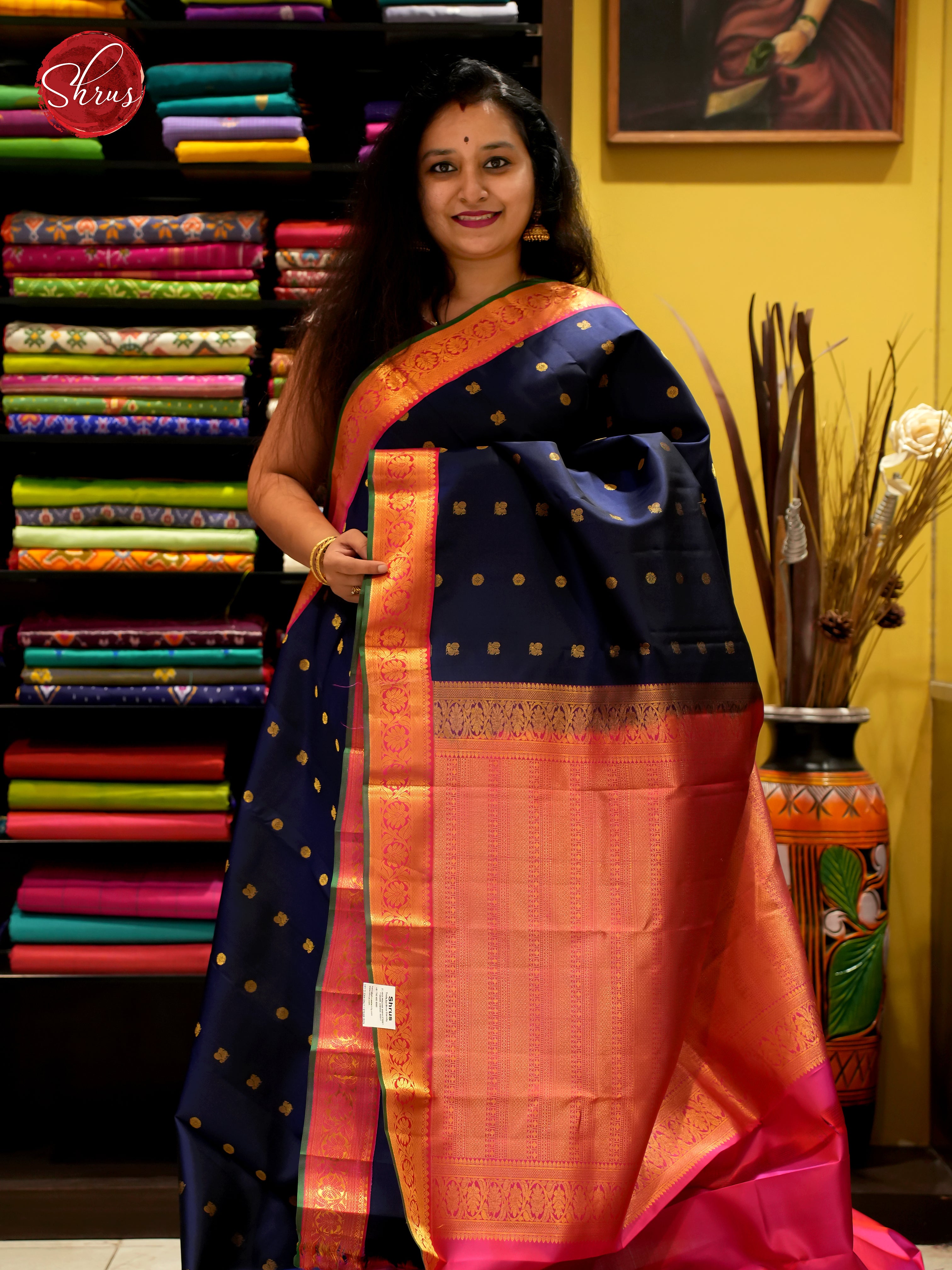 CDS24010 - Kanchipuram silk - Shop on ShrusEternity.com