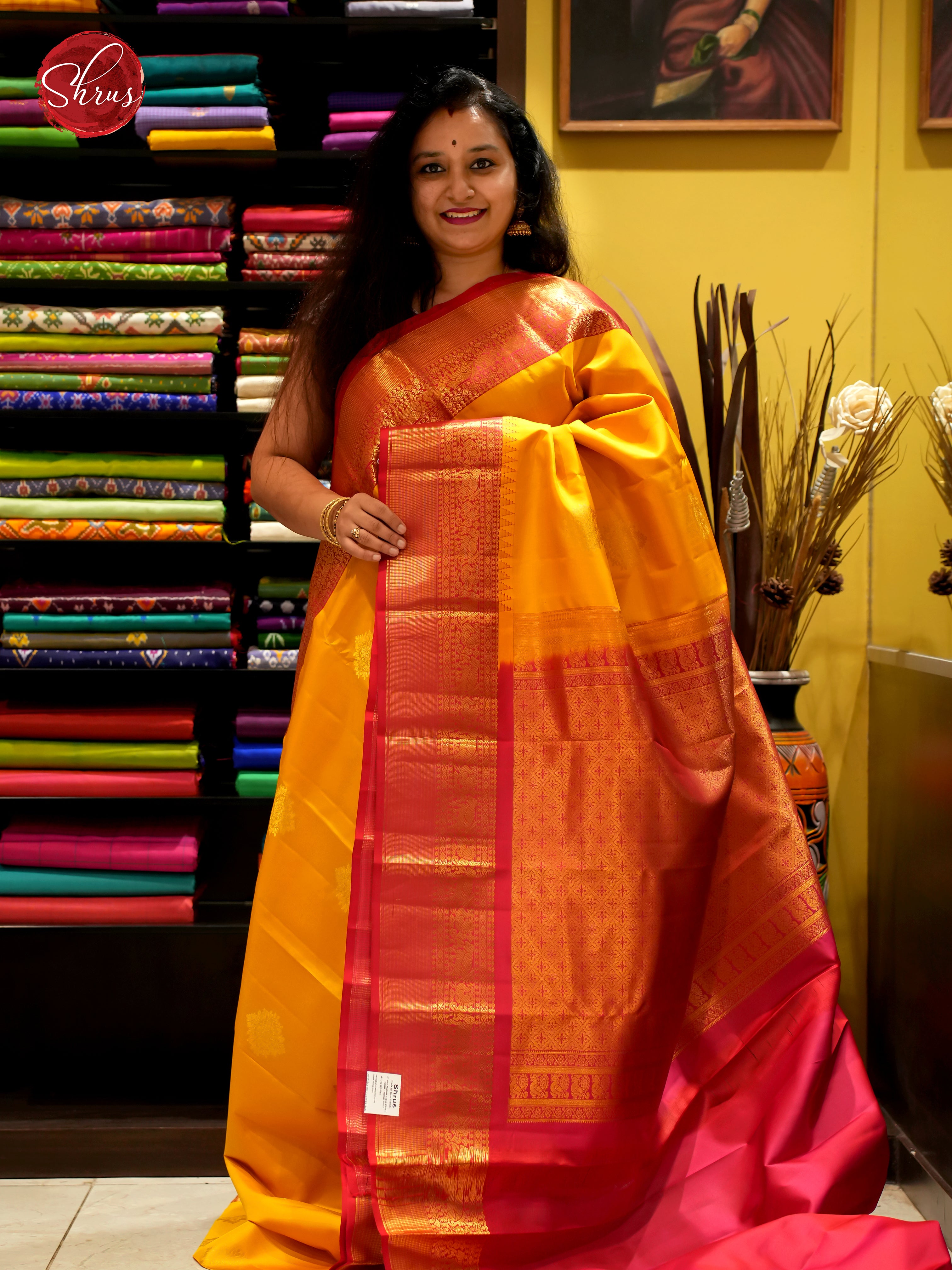 CDS24013 - Kanchipuram silk - Shop on ShrusEternity.com