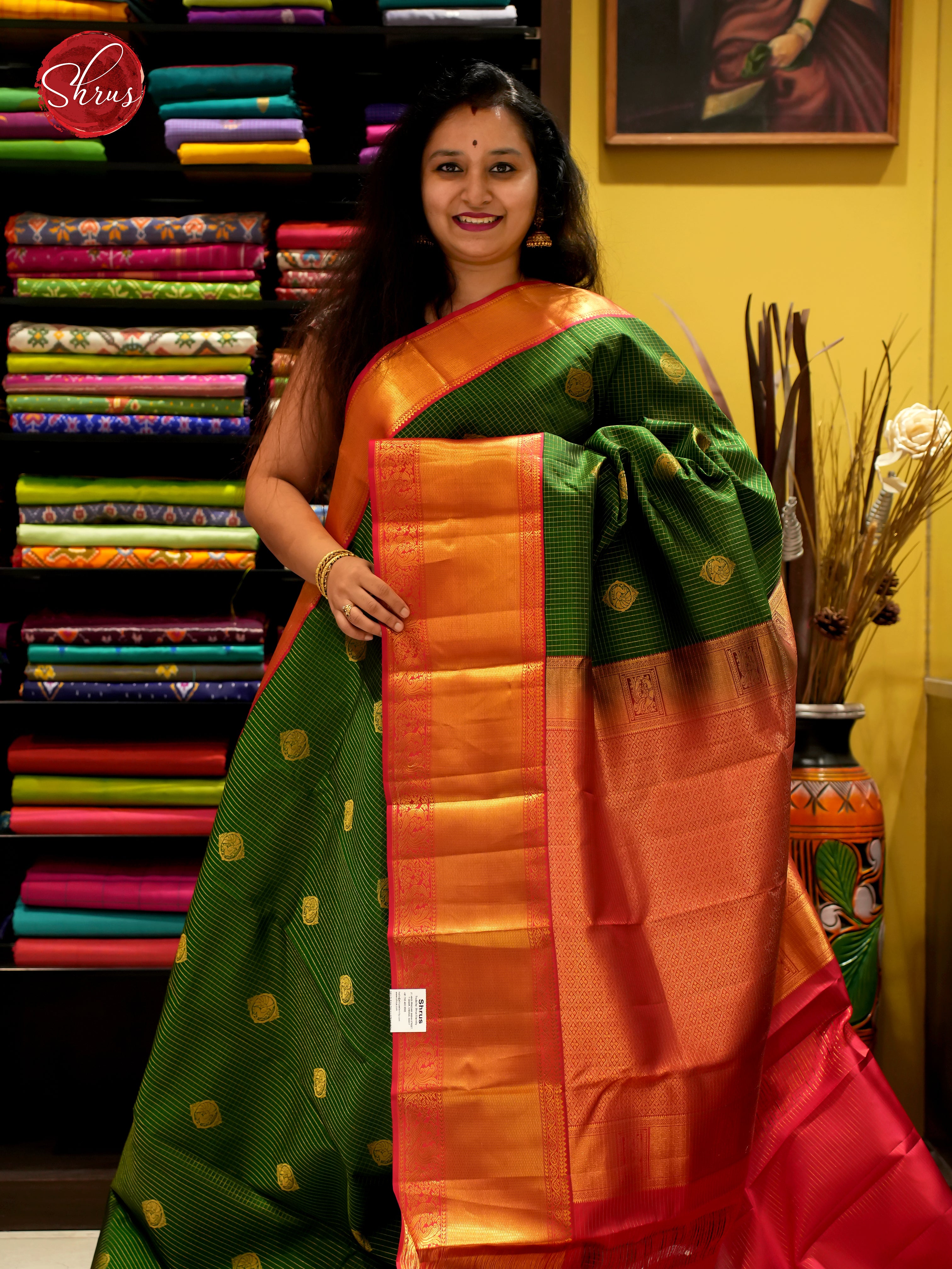 CDS24014 - Kanchipuram silk - Shop on ShrusEternity.com