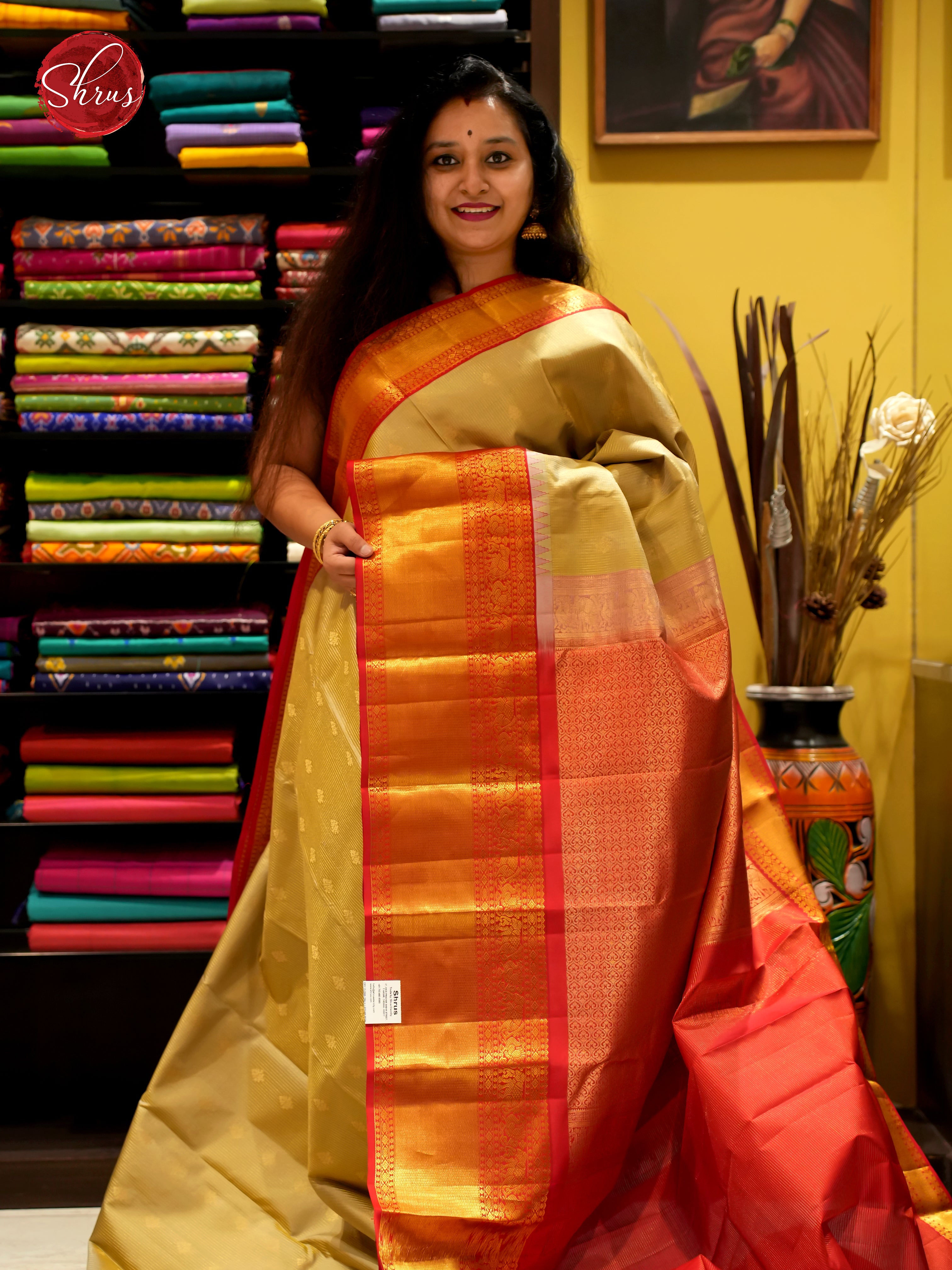 CDS24017 - Kanchipuram silk - Shop on ShrusEternity.com