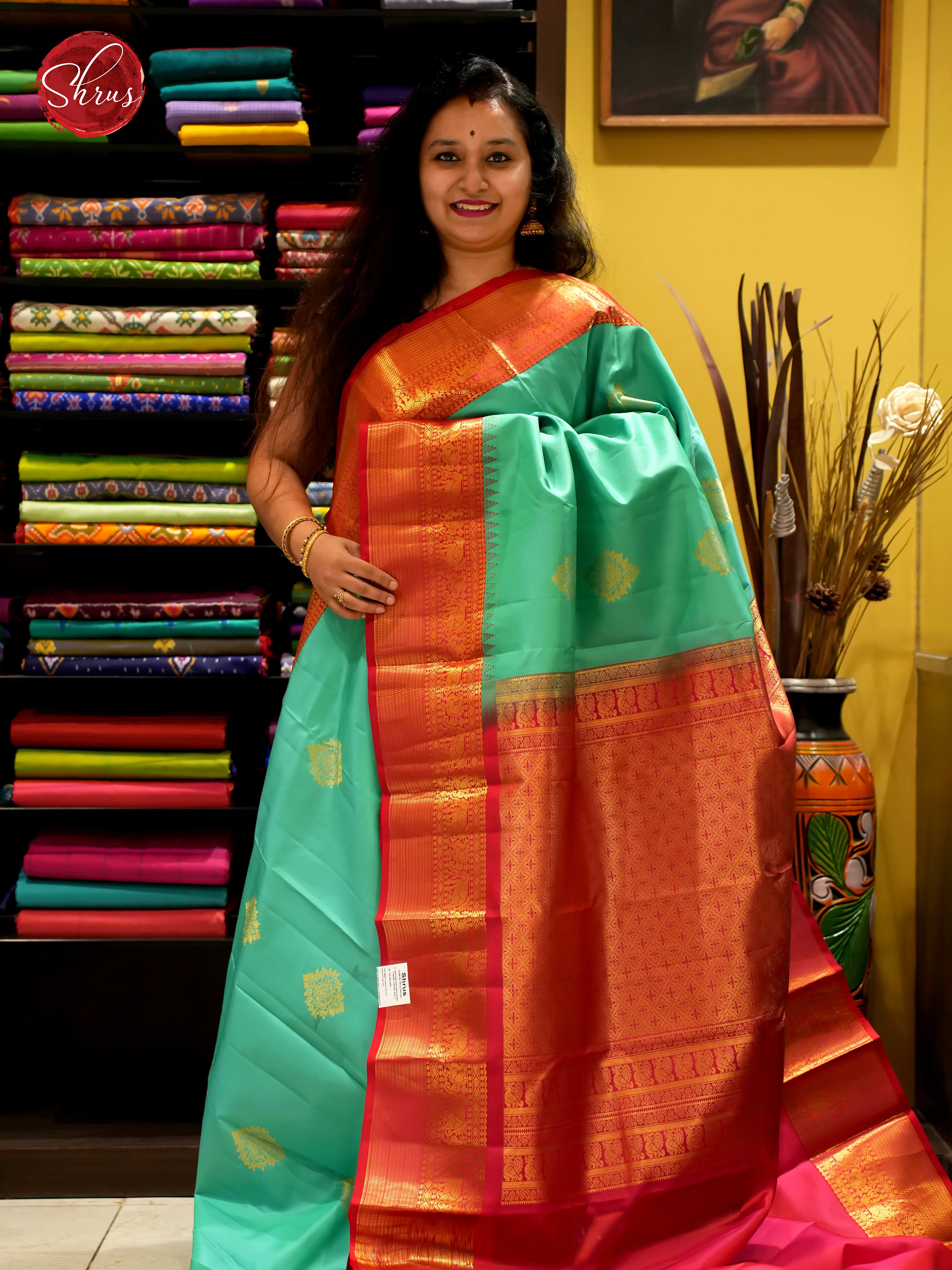 CDS24018 - Kanchipuram silk - Shop on ShrusEternity.com