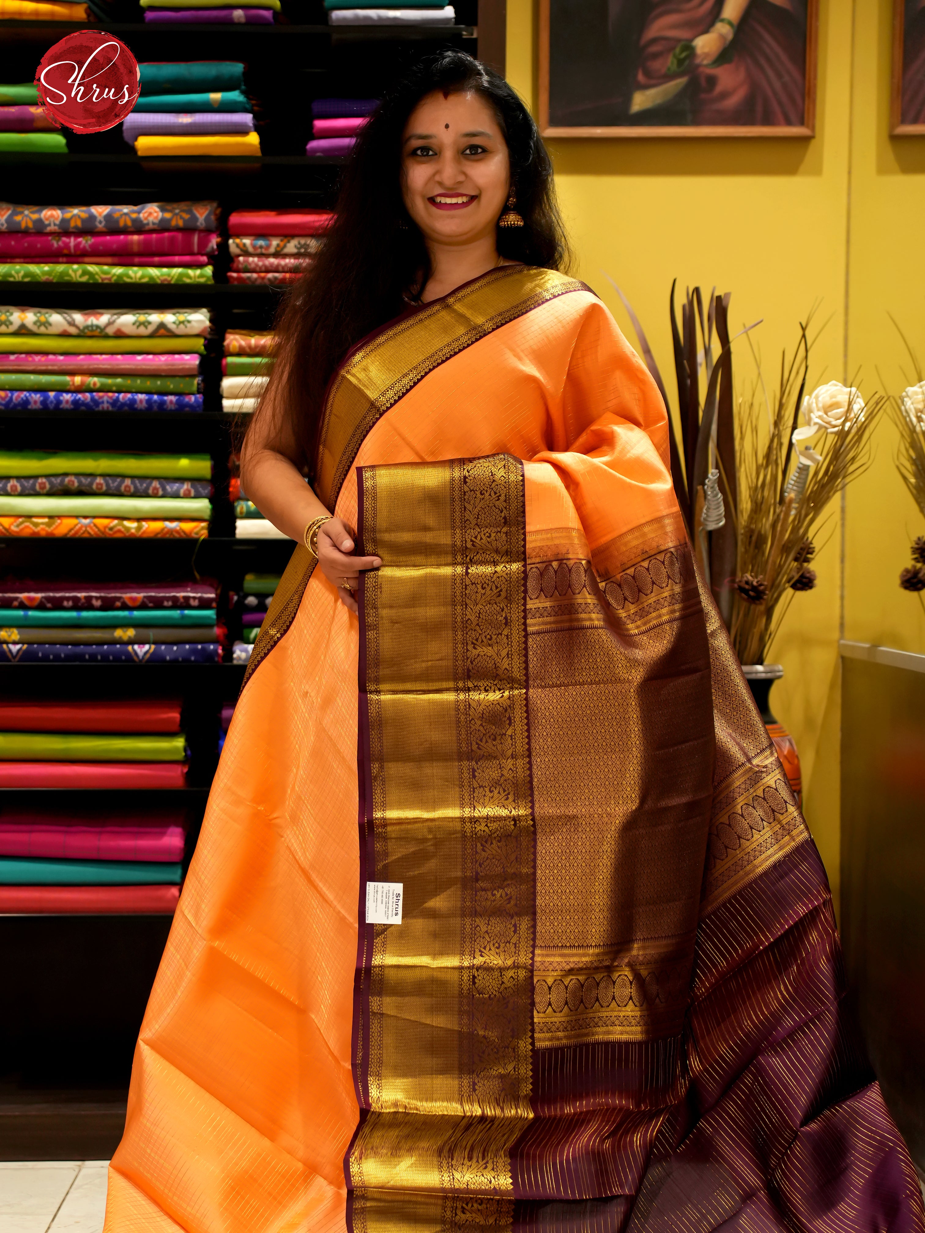CDS24022 - Kanchipuram silk - Shop on ShrusEternity.com