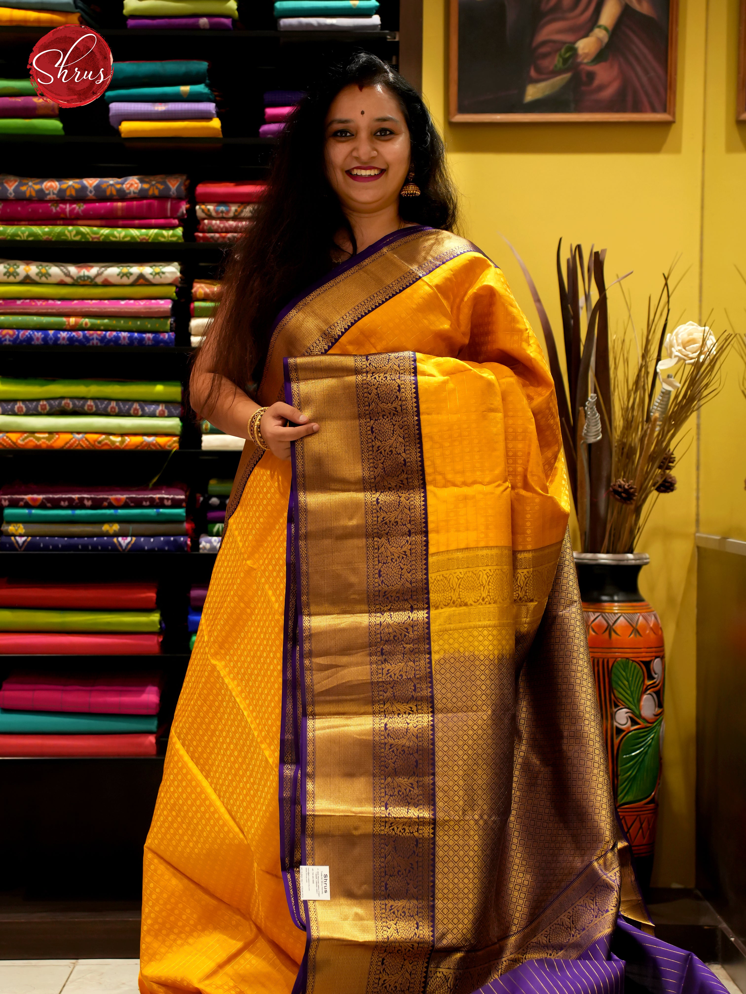CDS24027 - Kanchipuram silk - Shop on ShrusEternity.com