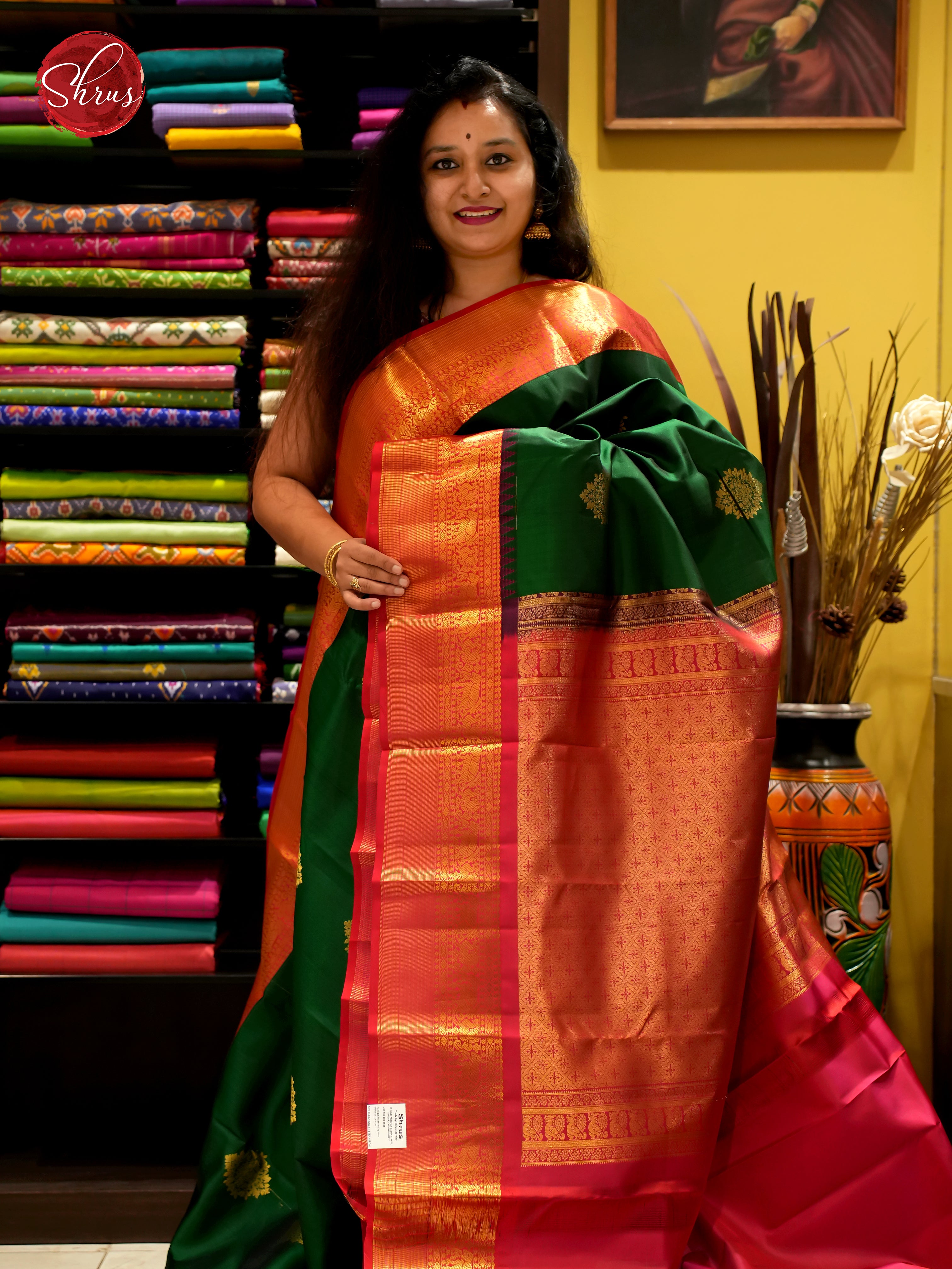 CDS24029 - Kanchipuram silk - Shop on ShrusEternity.com