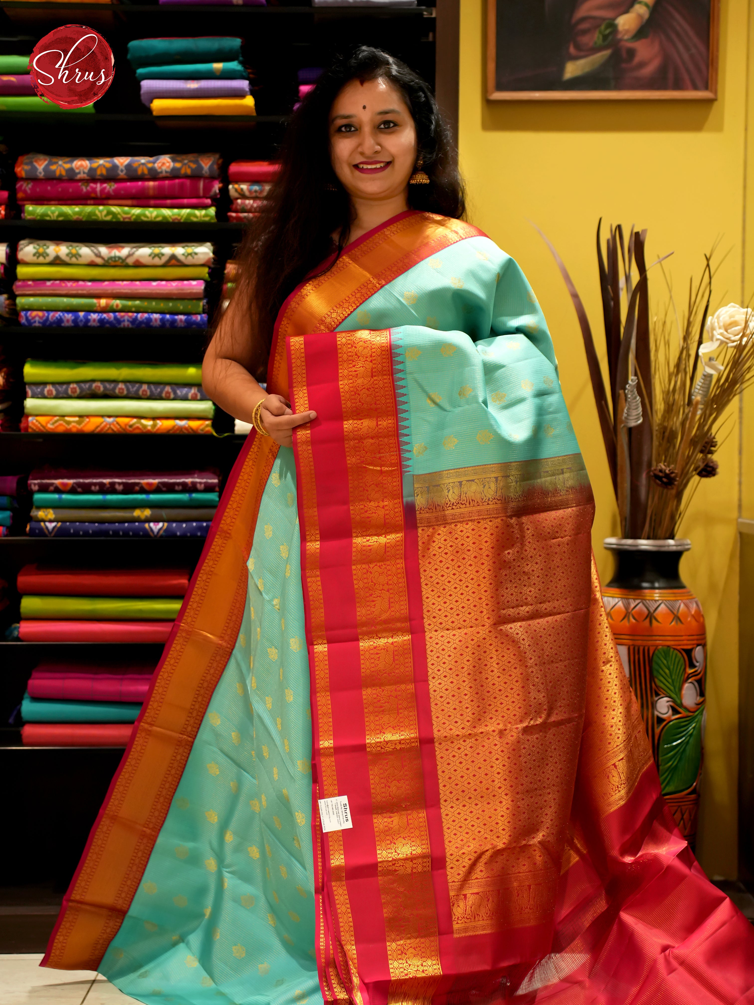 CDS24033 - Kanchipuram silk - Shop on ShrusEternity.com