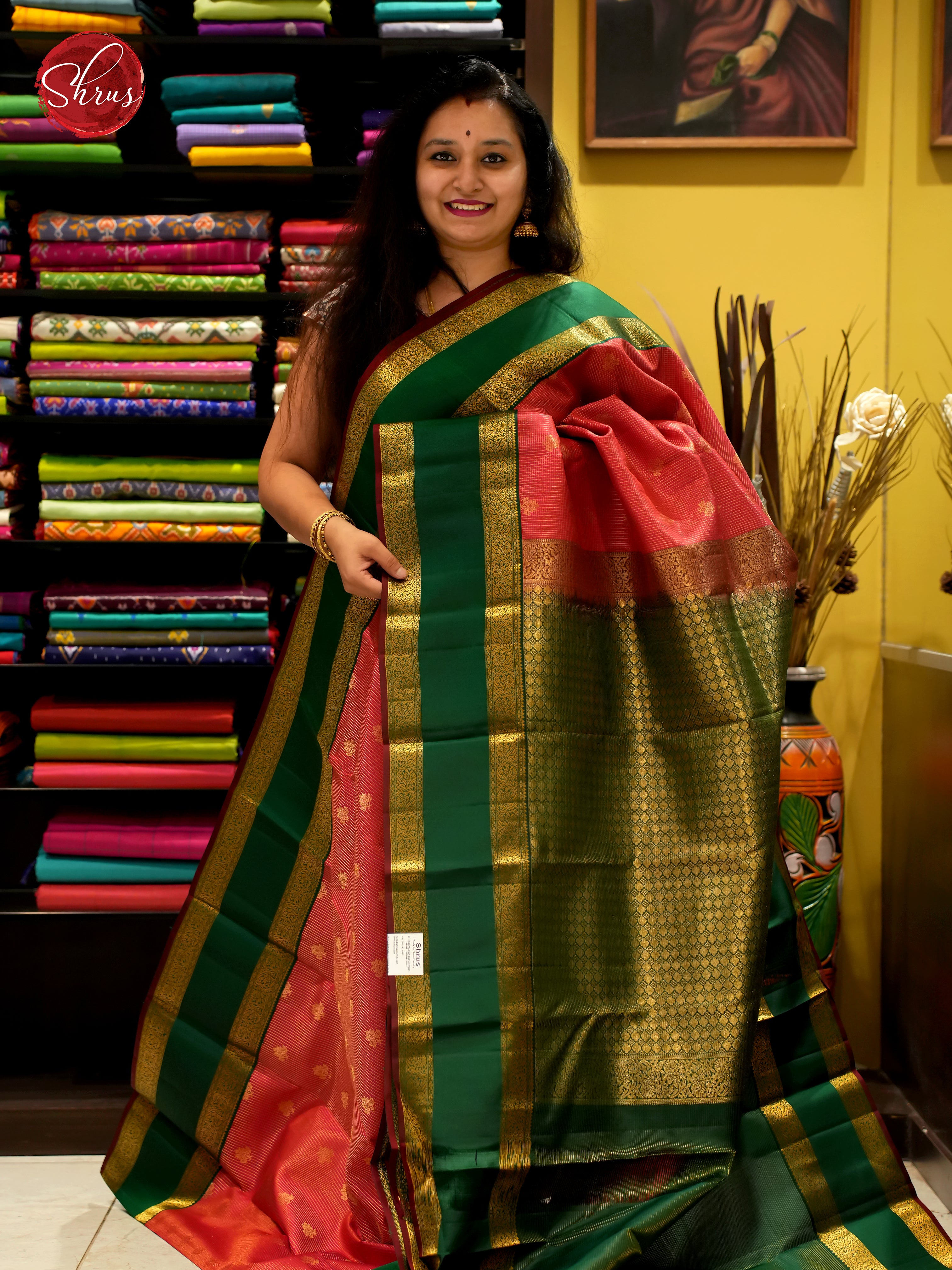CDS24037 - Kanchipuram silk - Shop on ShrusEternity.com