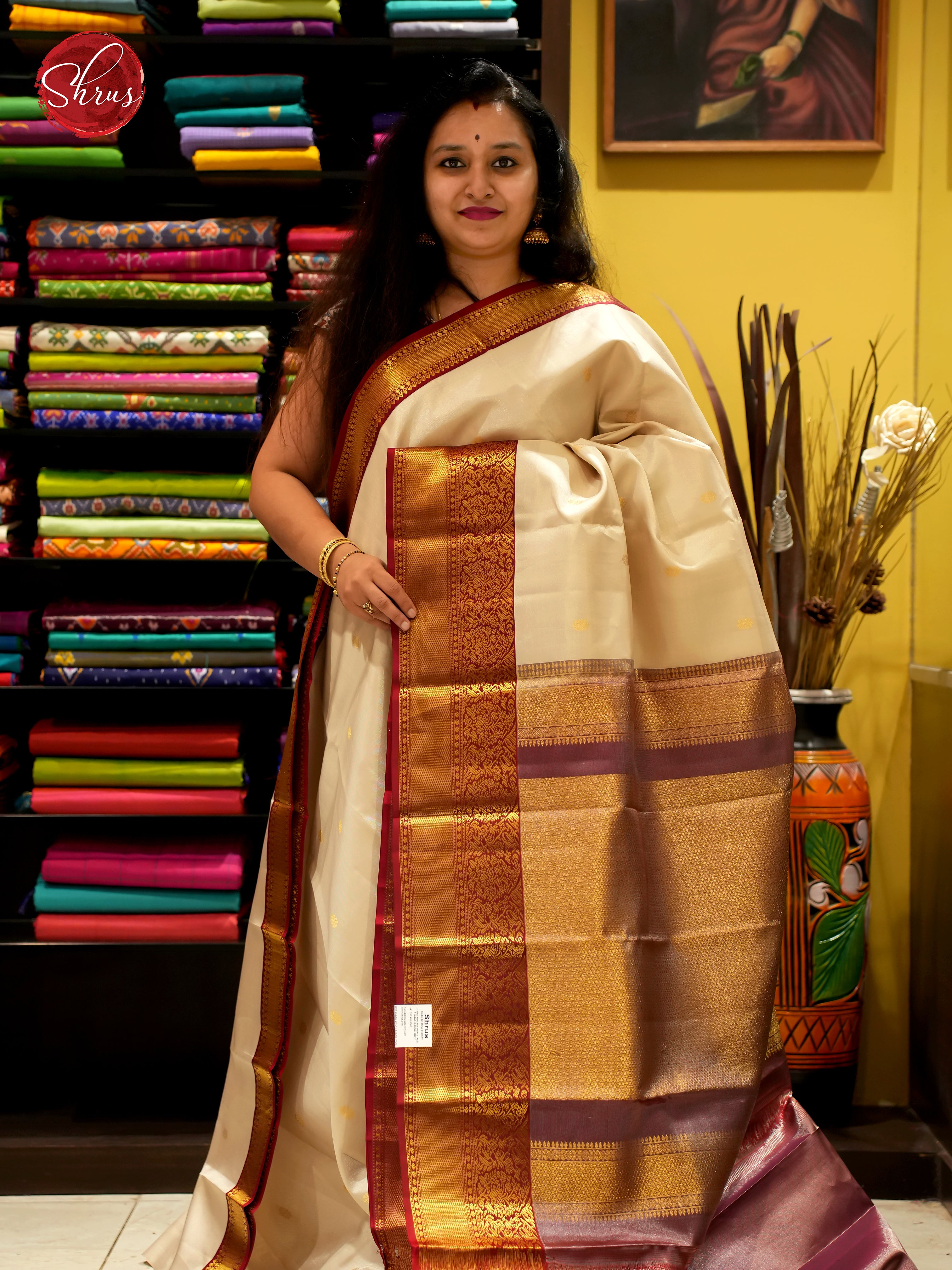 CDS24039 - Kanchipuram silk - Shop on ShrusEternity.com