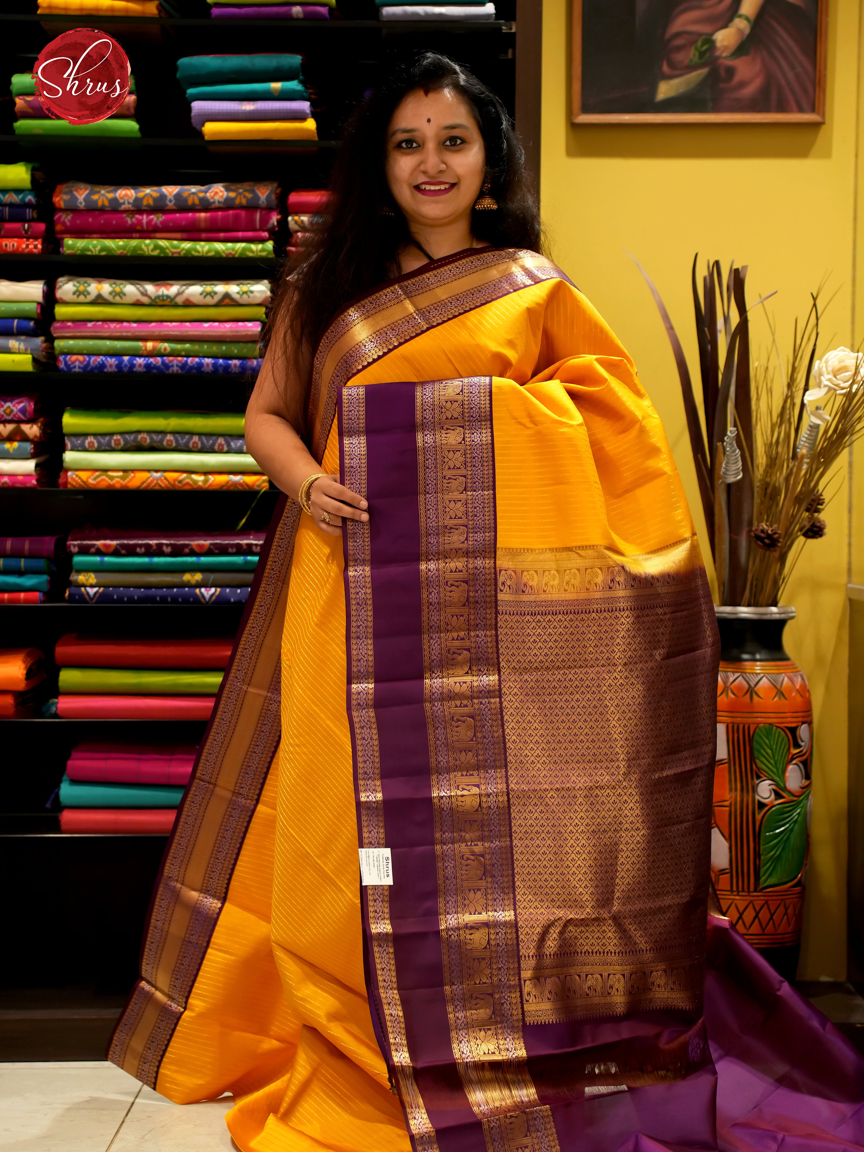 CDS24040 - Kanchipuram silk - Shop on ShrusEternity.com