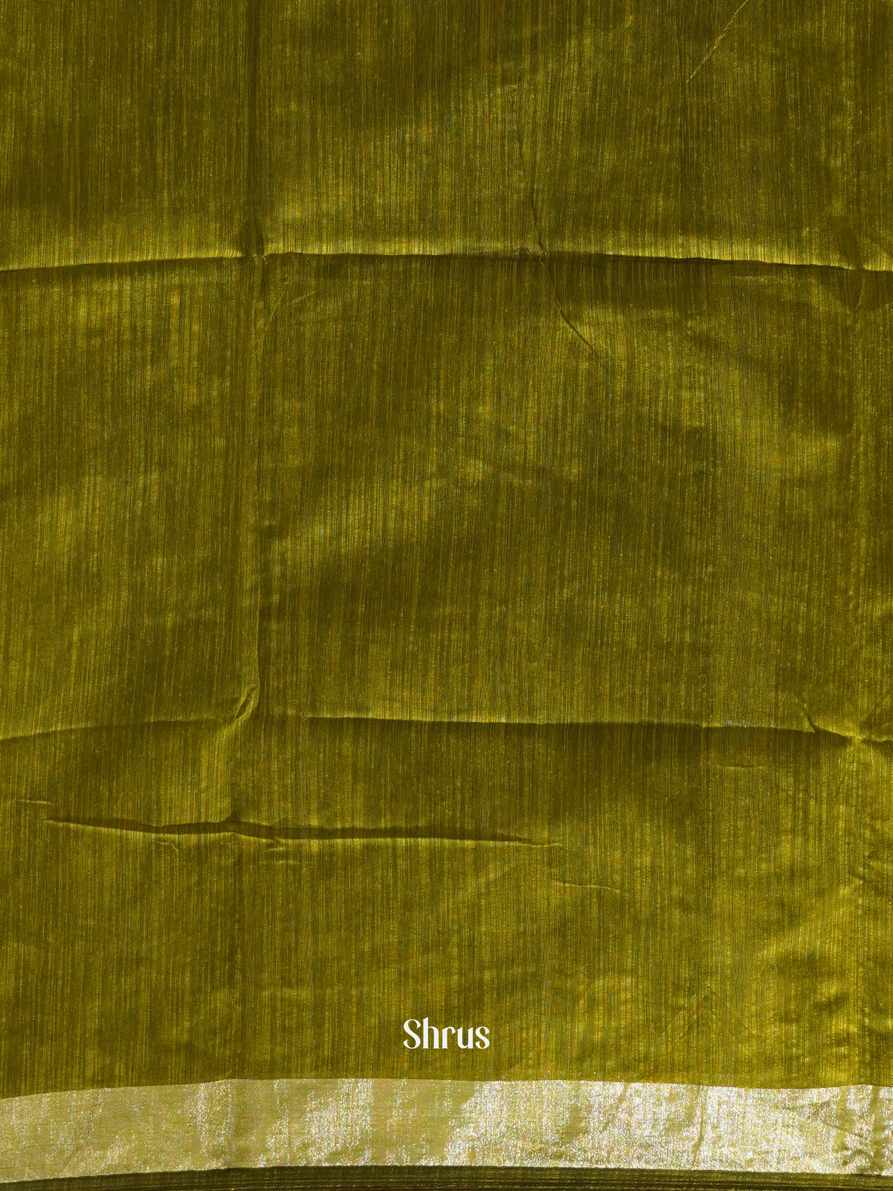 Green(Single Tone)- Bengal cotton Saree - Shop on ShrusEternity.com