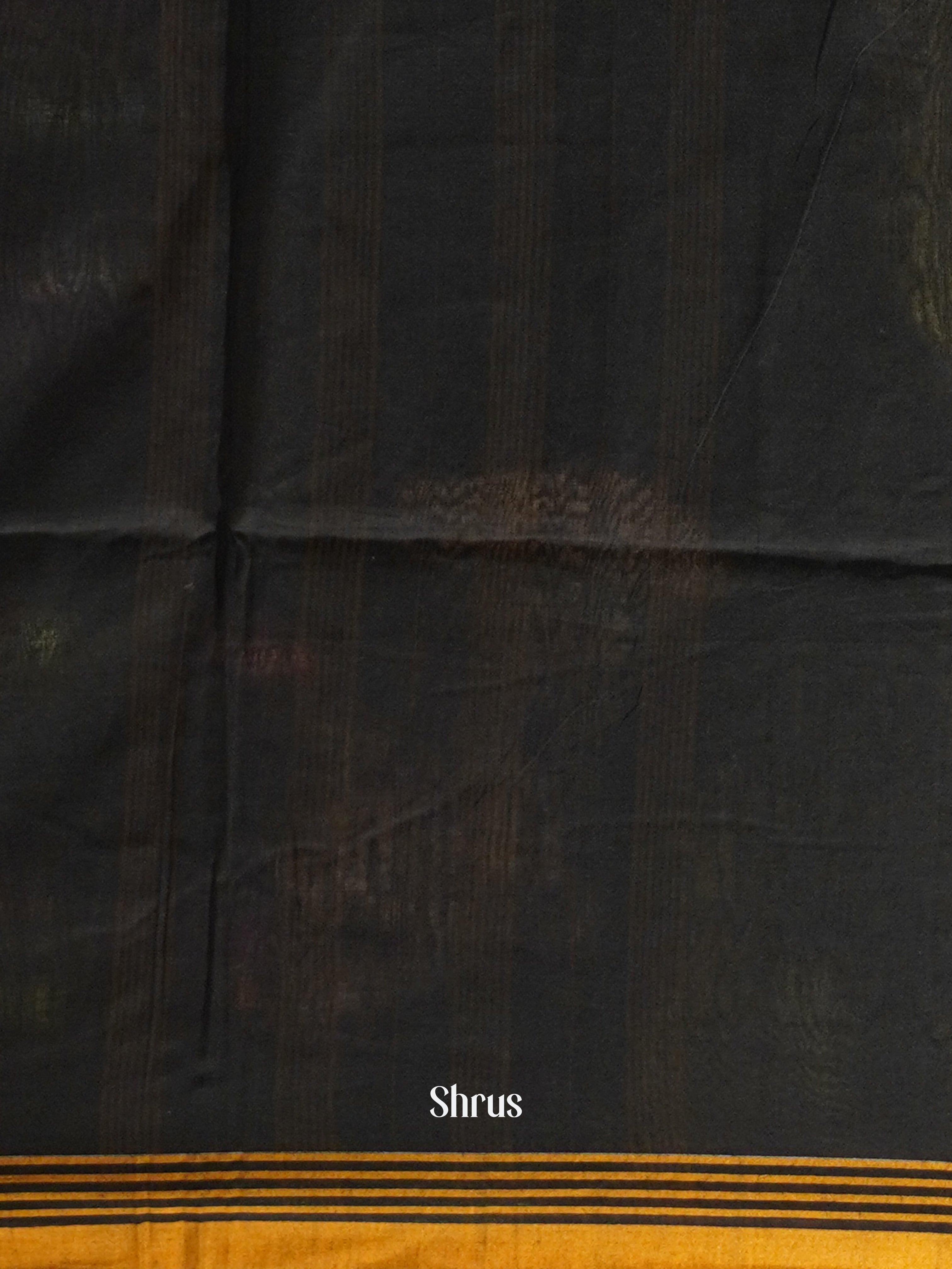 Black - Bengal cotton Saree - Shop on ShrusEternity.com