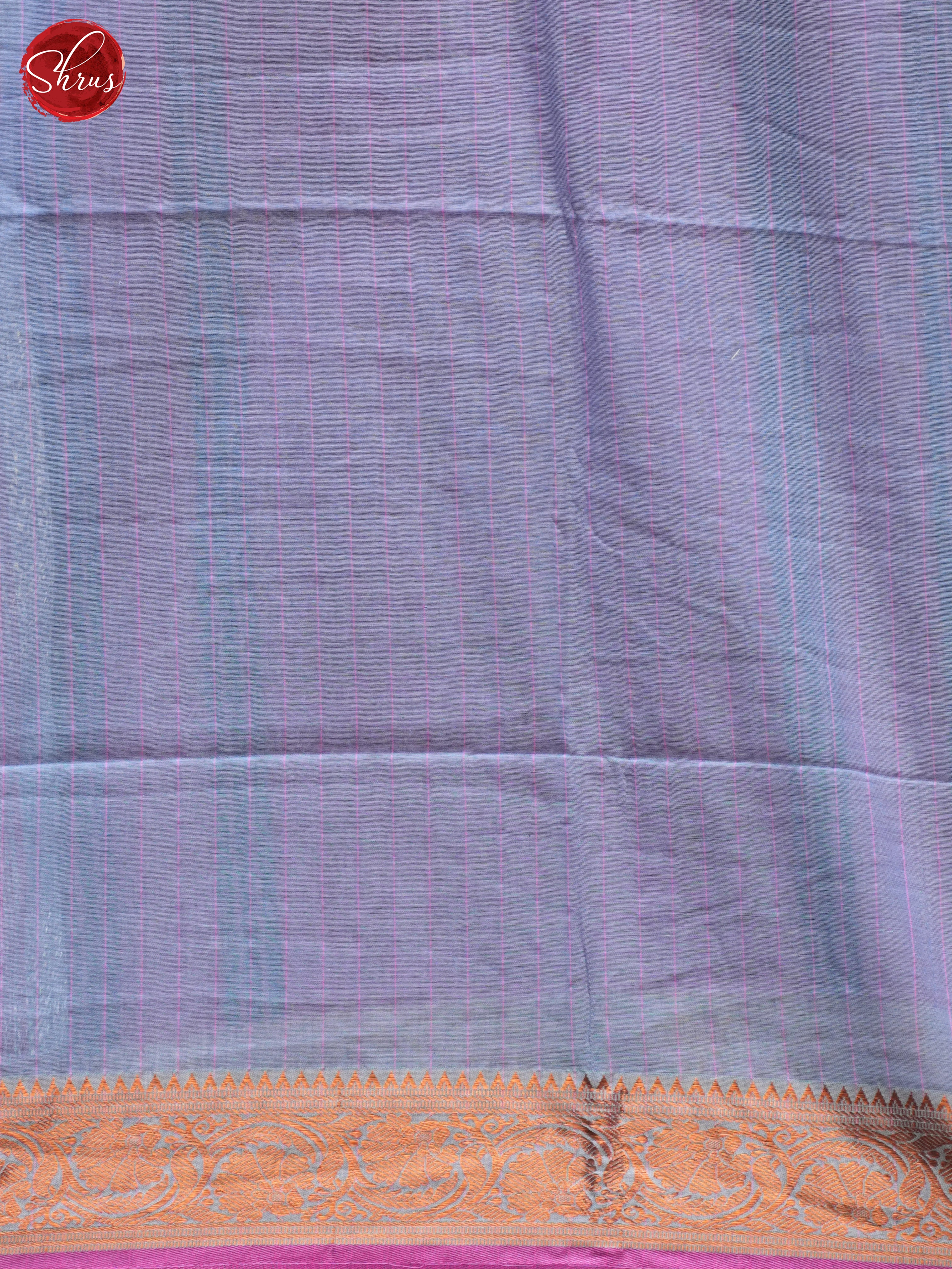 Grey & Pink - Bengal cotton Saree - Shop on ShrusEternity.com