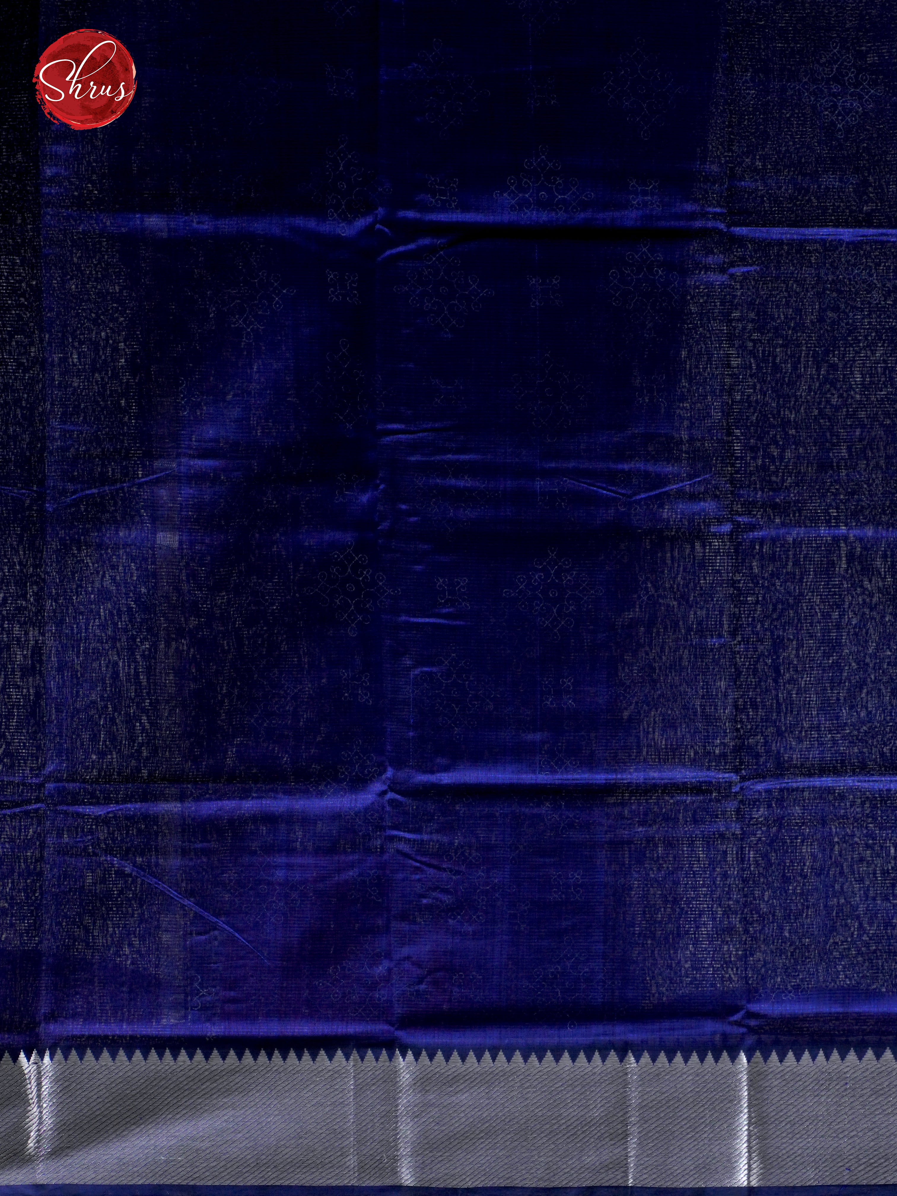 Blue(Single Tone) -  Mangalagiri silk cotton - Shop on ShrusEternity.com