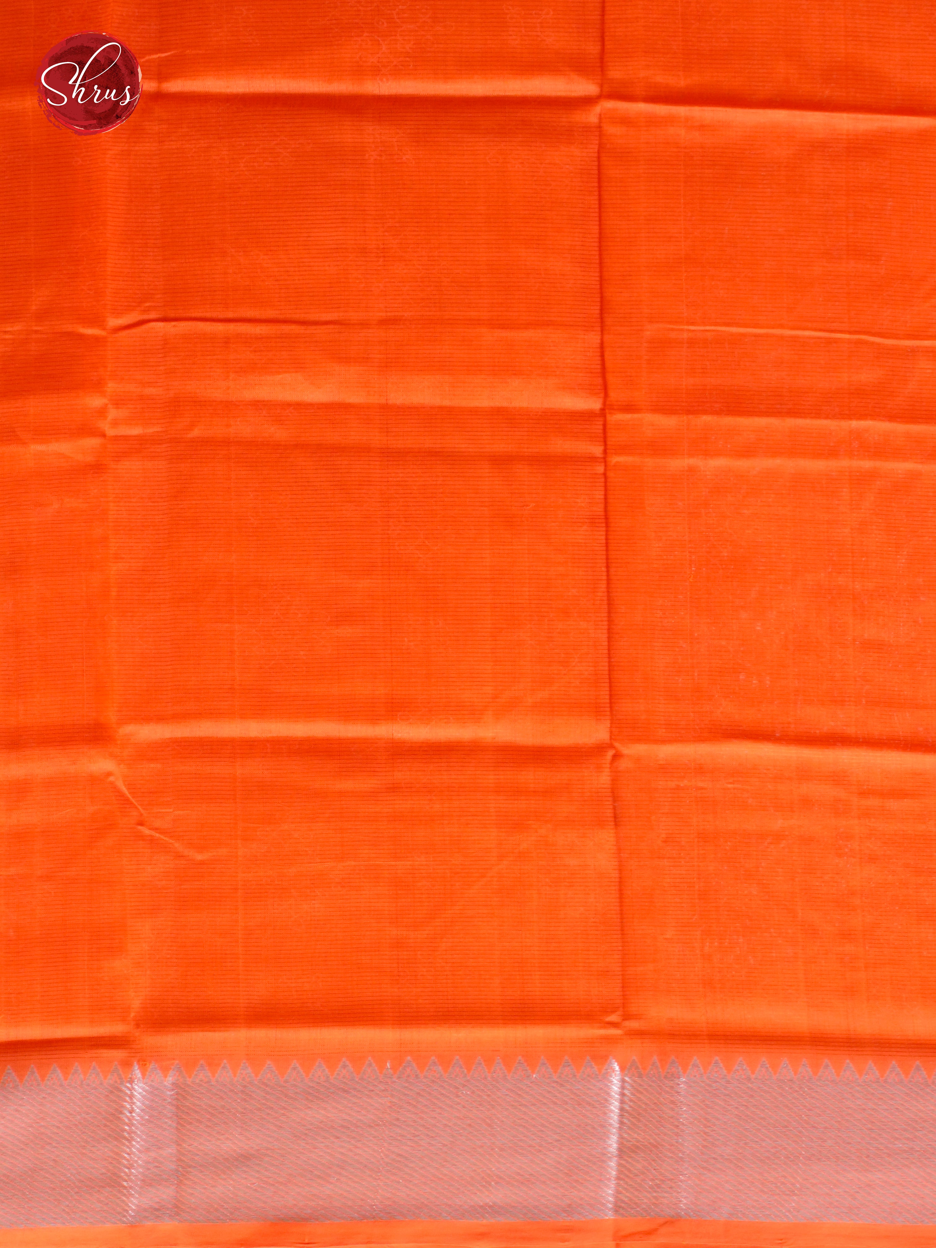Orange(Single Tone) - Mangalagiri silkcotton