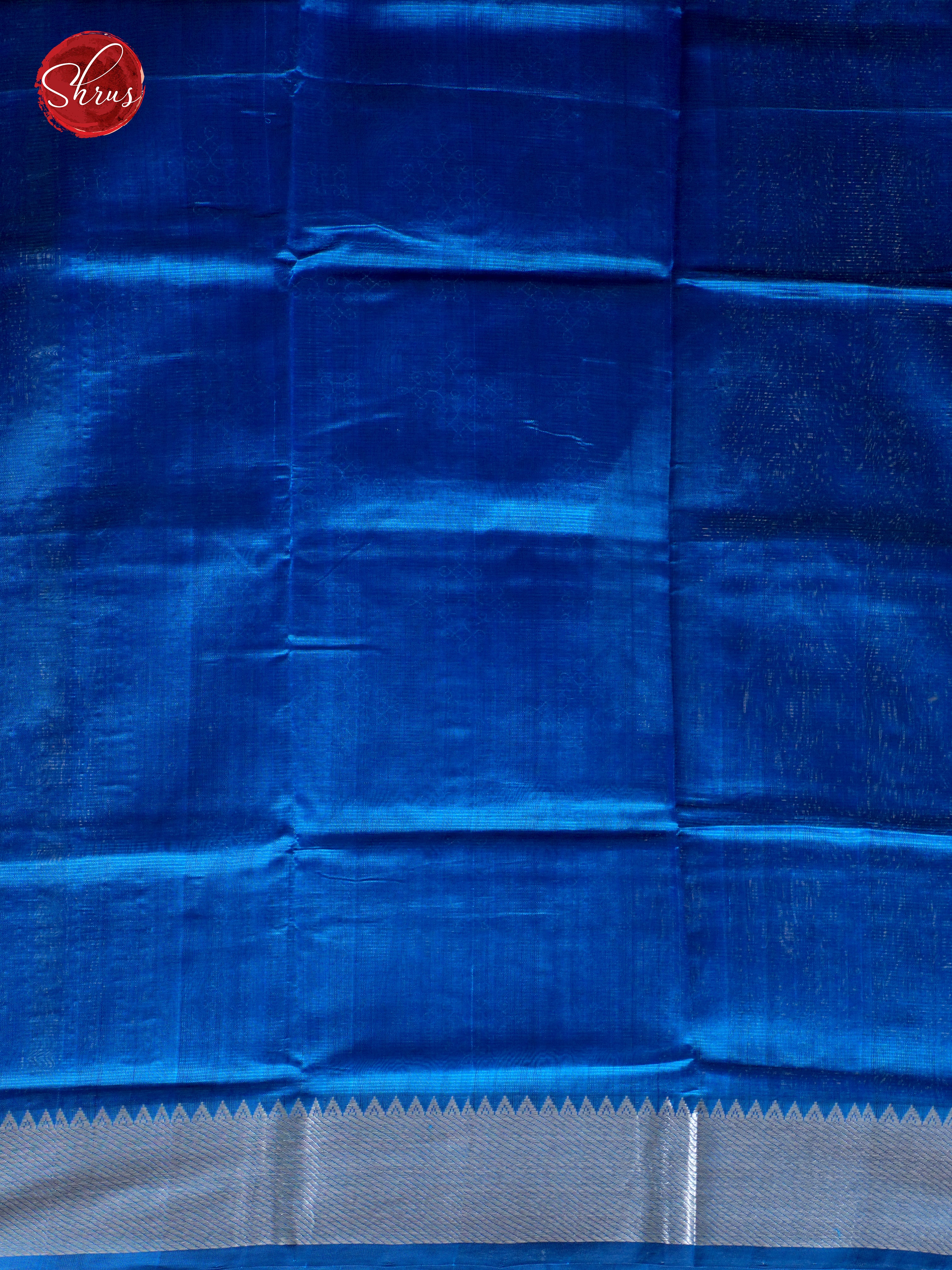 Blue(Single Tone) - Mangalagiri silkcotton - Shop on ShrusEternity.com