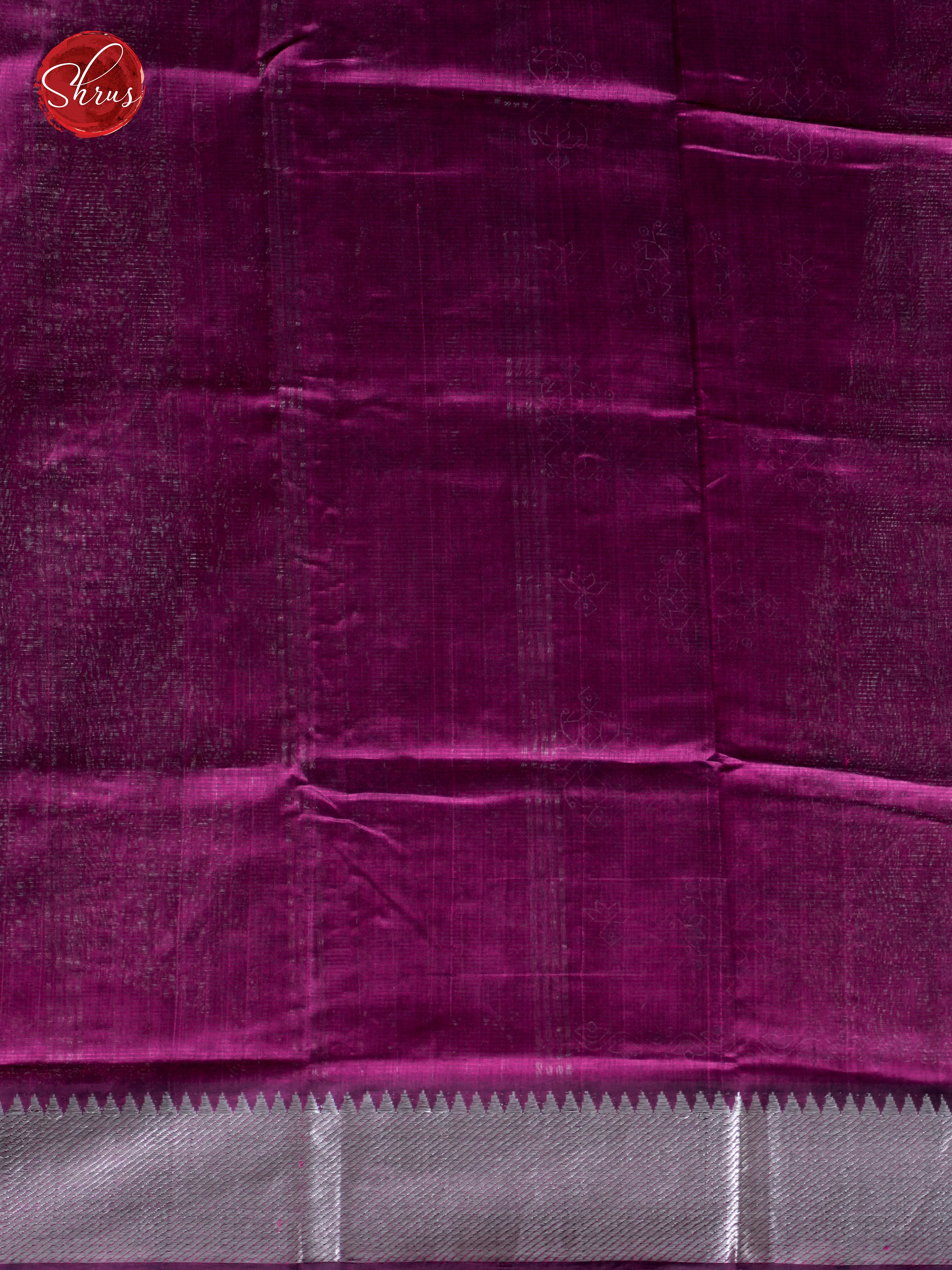 Purple(Single Tone) - Mangalagiri silkcotton - Shop on ShrusEternity.com