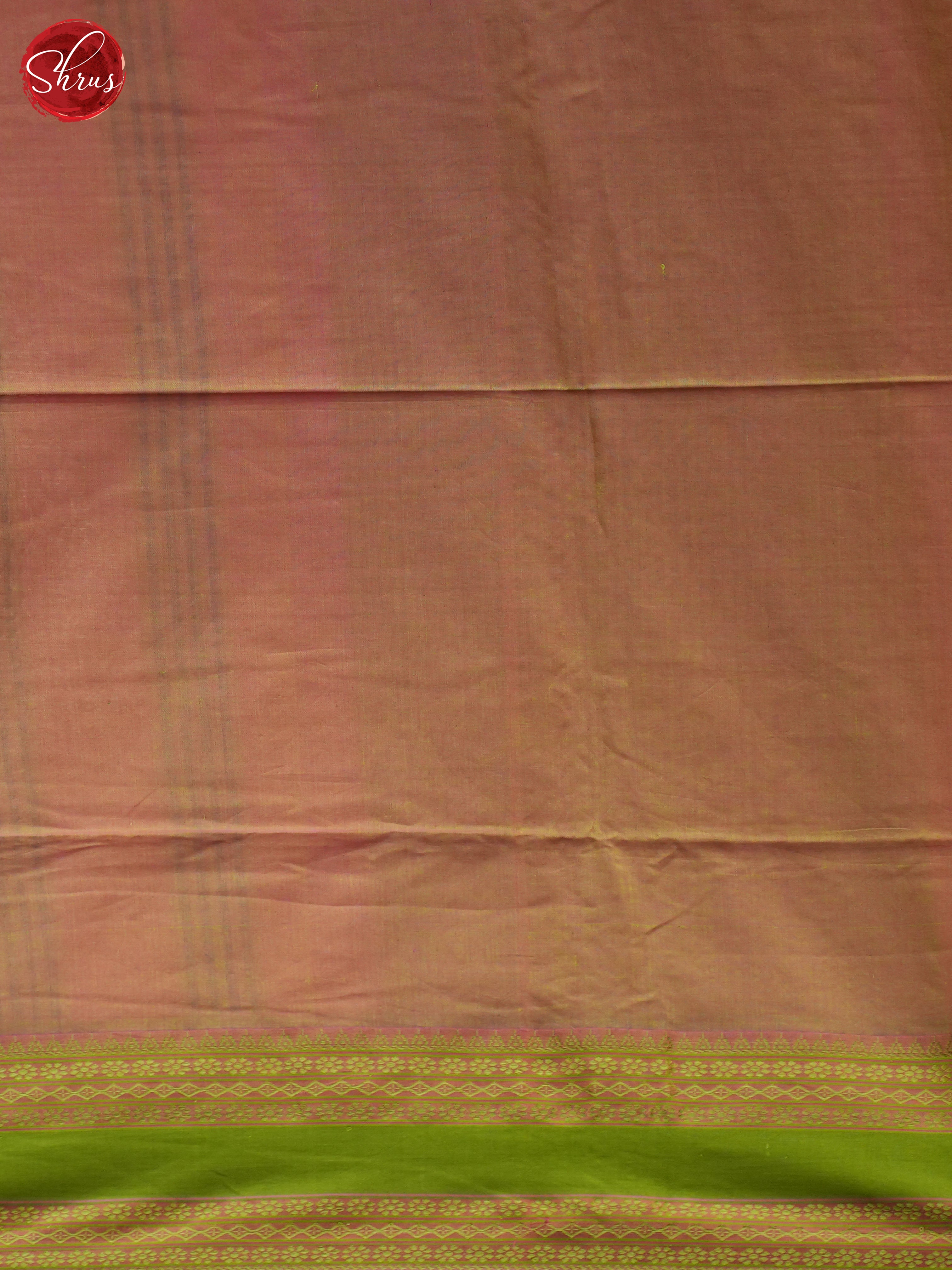 Pink & Brown - Bengal cotton Saree - Shop on ShrusEternity.com