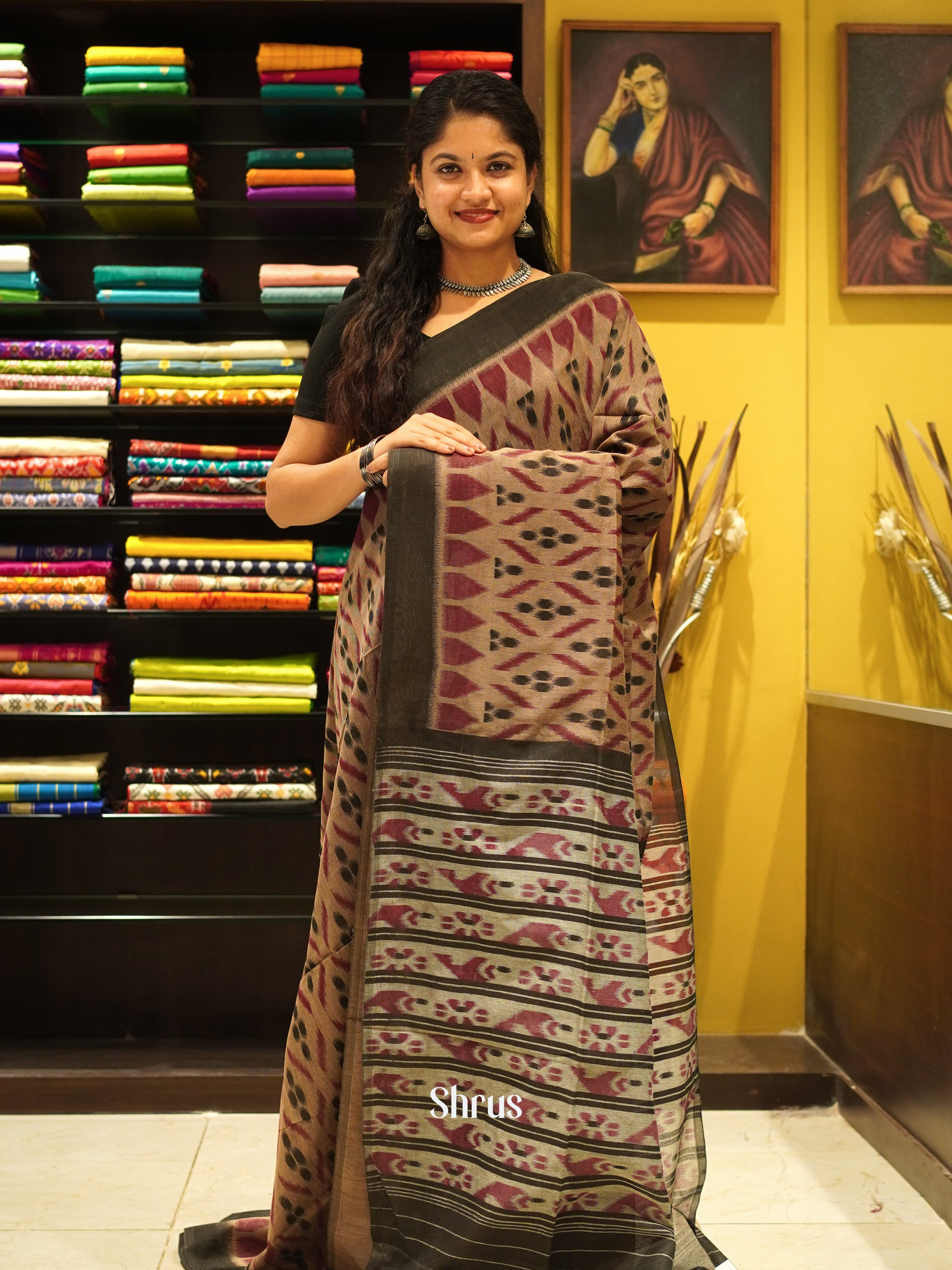 CDS26109 - Bengal cotton Saree - Shop on ShrusEternity.com