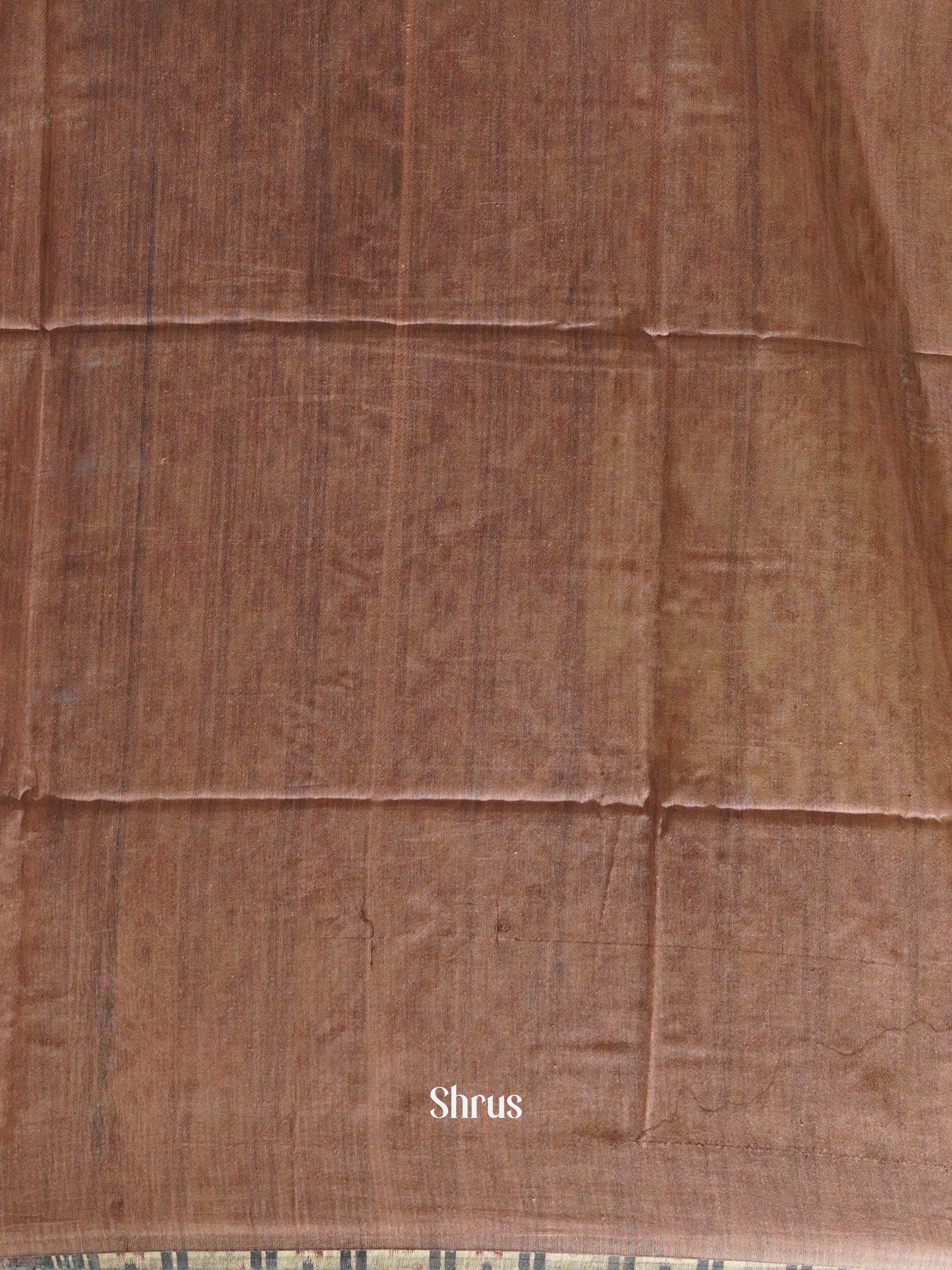 Onion Pink & Grey - Bengal cotton Saree - Shop on ShrusEternity.com