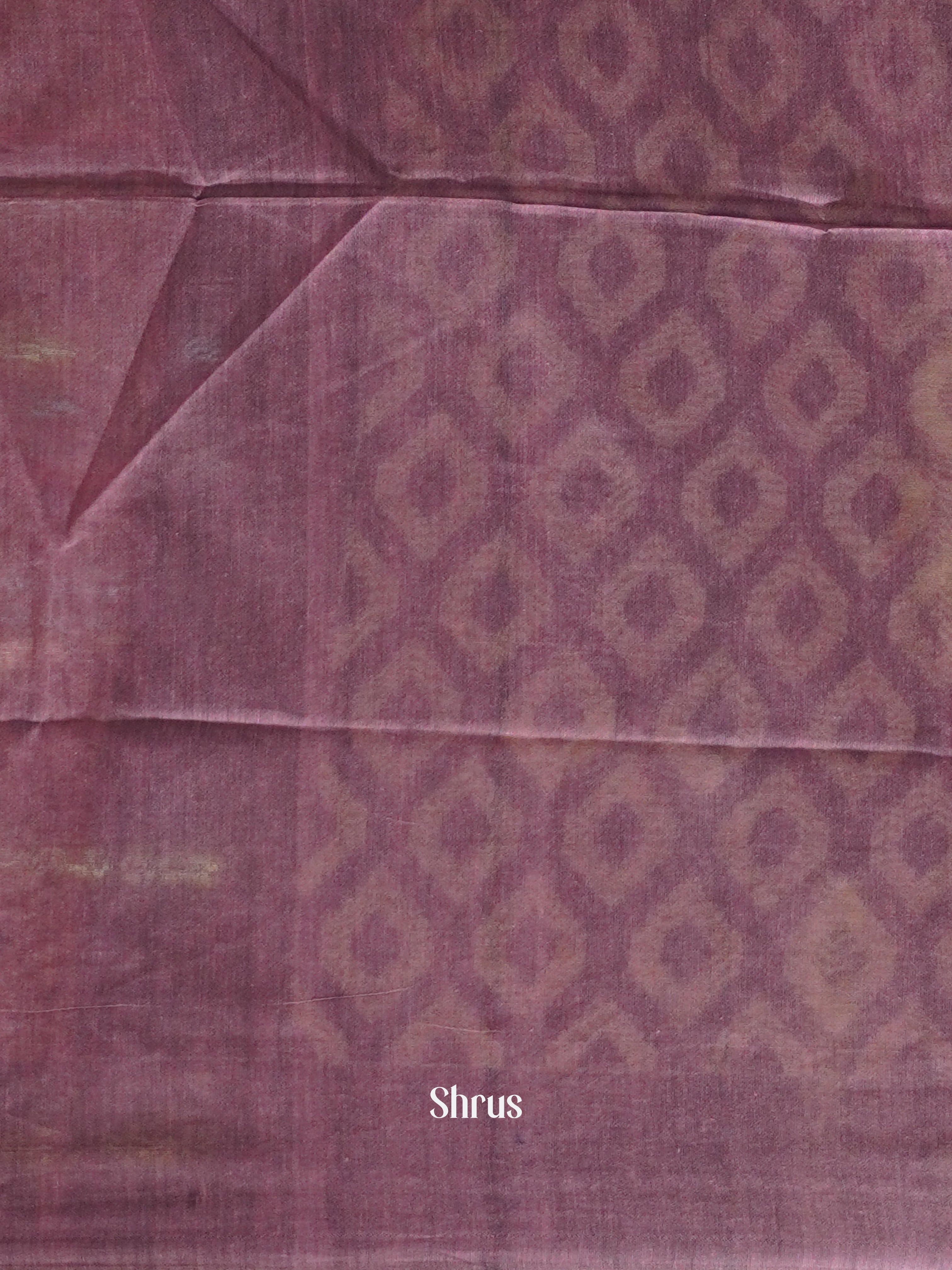 Onion Pink & Blue - Bengal cotton Saree - Shop on ShrusEternity.com