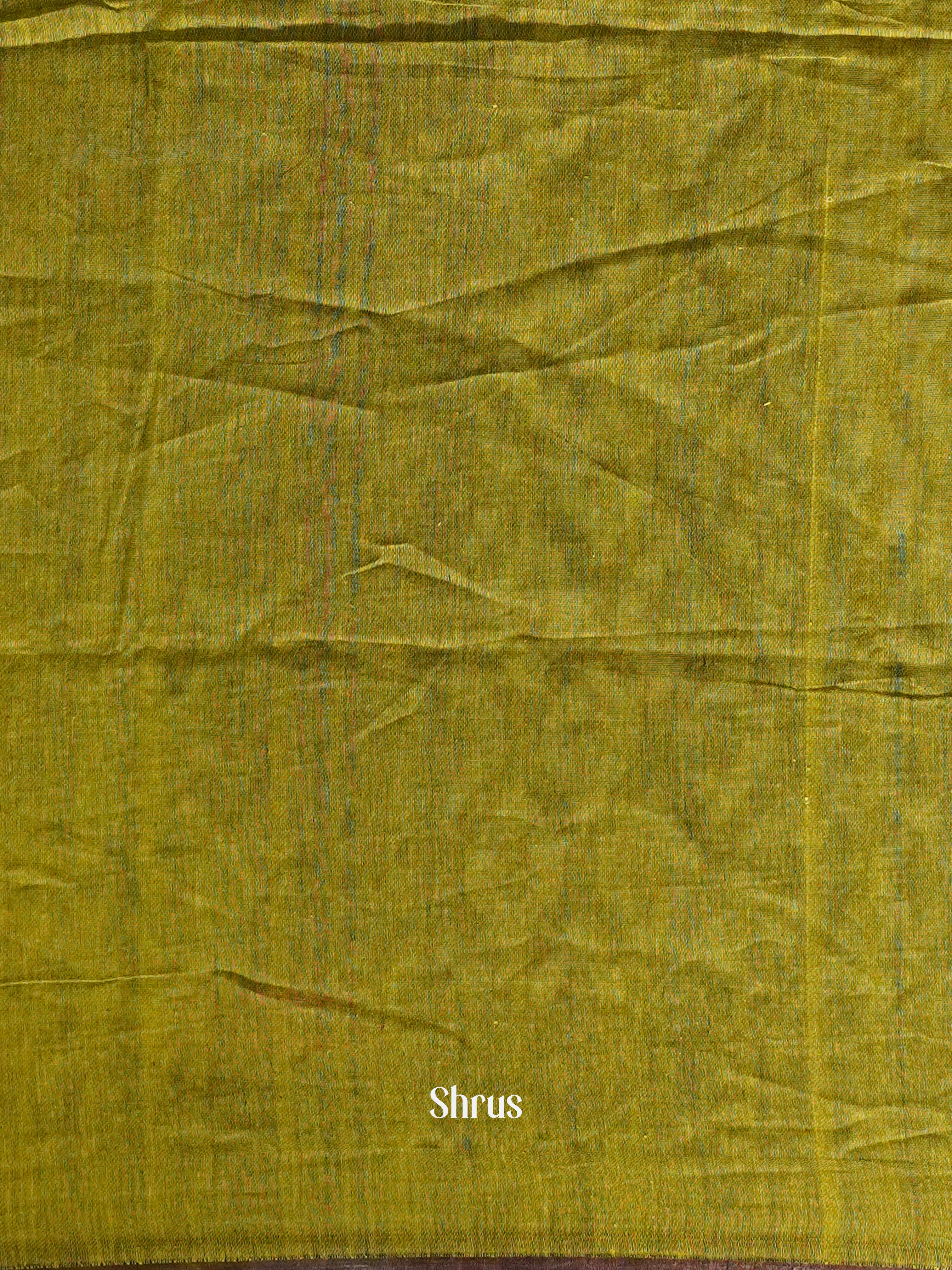 Green & Brown - Bengal cotton Saree - Shop on ShrusEternity.com