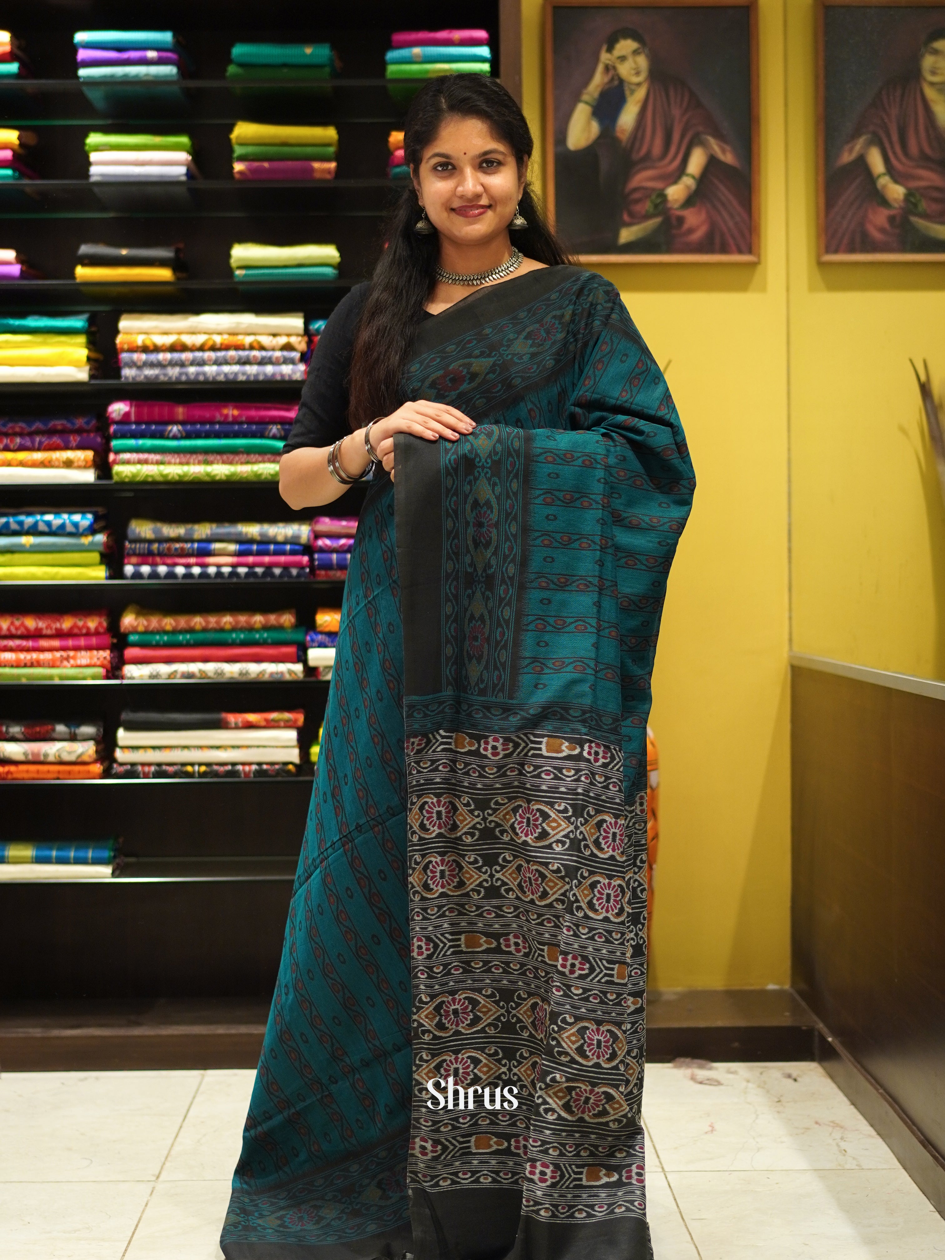 CDS26167- Bengal cotton Saree - Shop on ShrusEternity.com