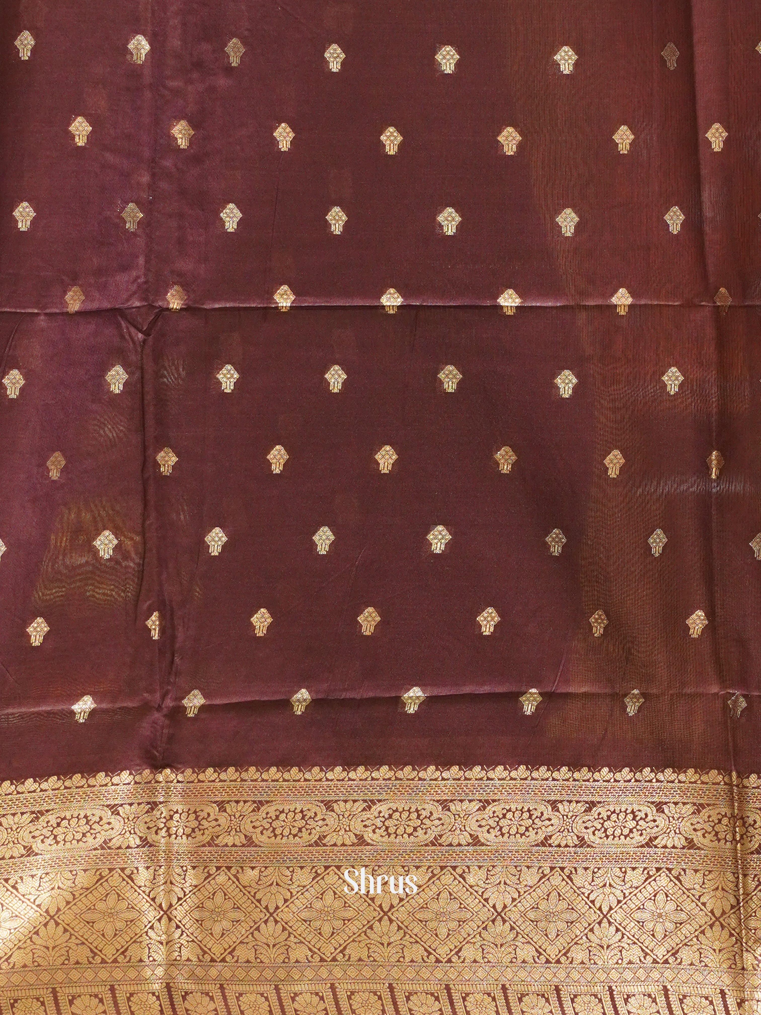 CDS27053 - Semi Silkcotton Saree - Shop on ShrusEternity.com