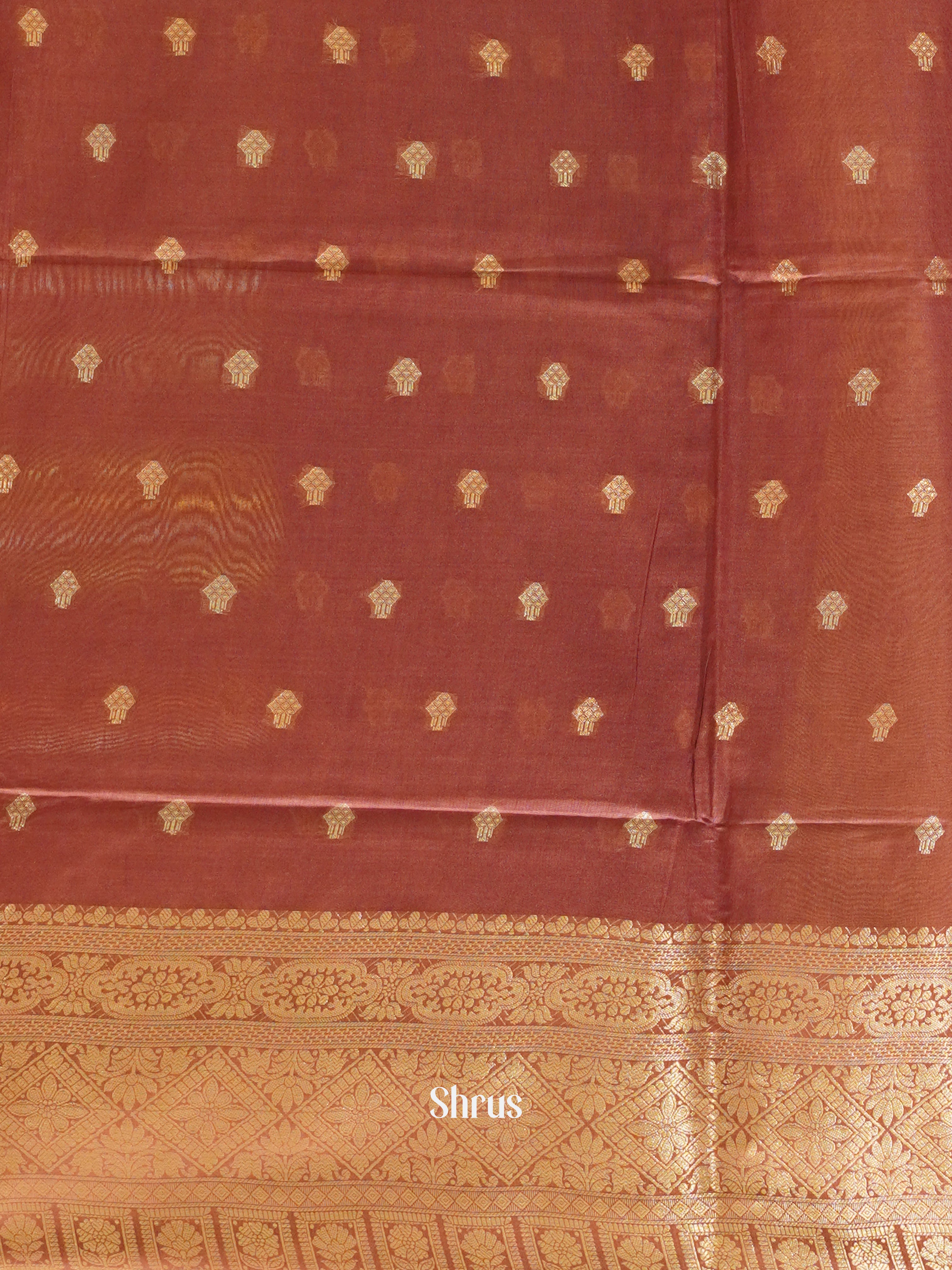 CDS27061 - Semi Silkcotton Saree - Shop on ShrusEternity.com