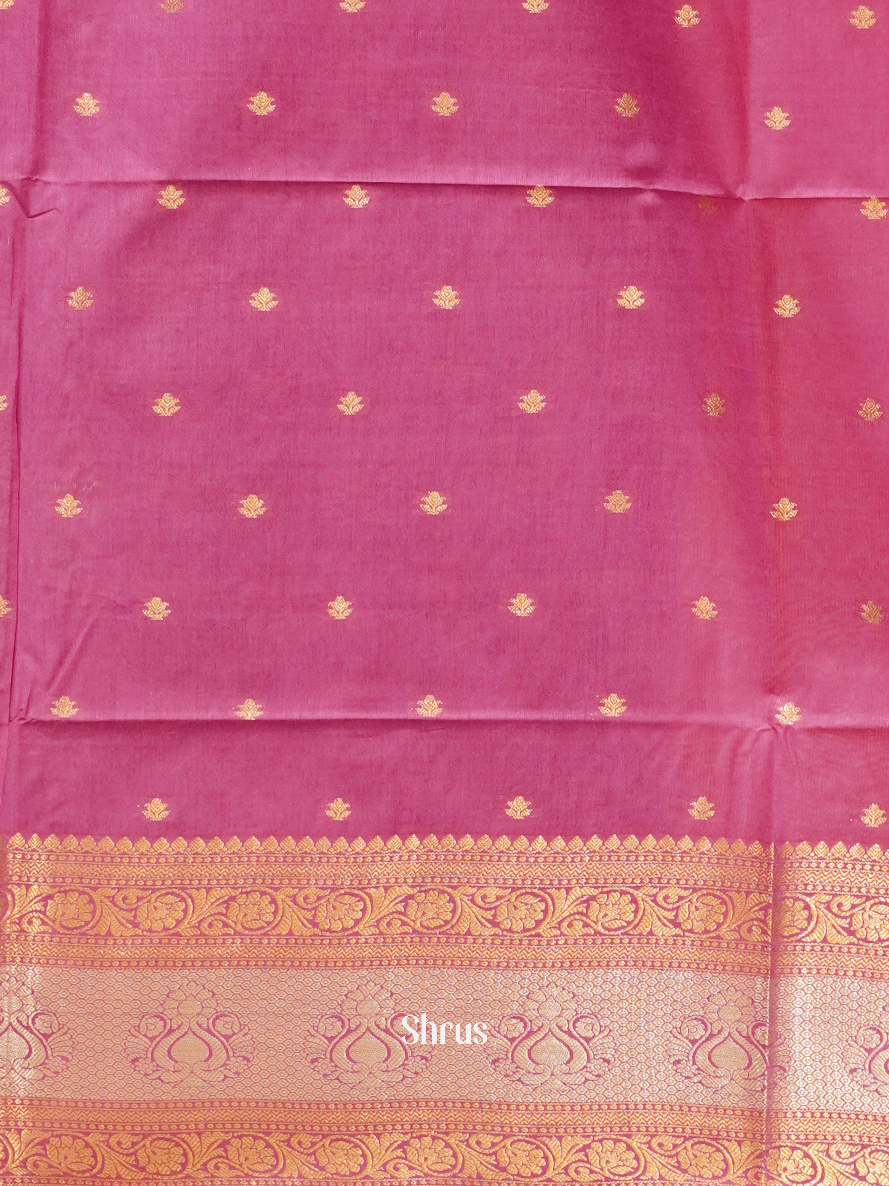 CDS27067 - Semi Silkcotton Saree - Shop on ShrusEternity.com