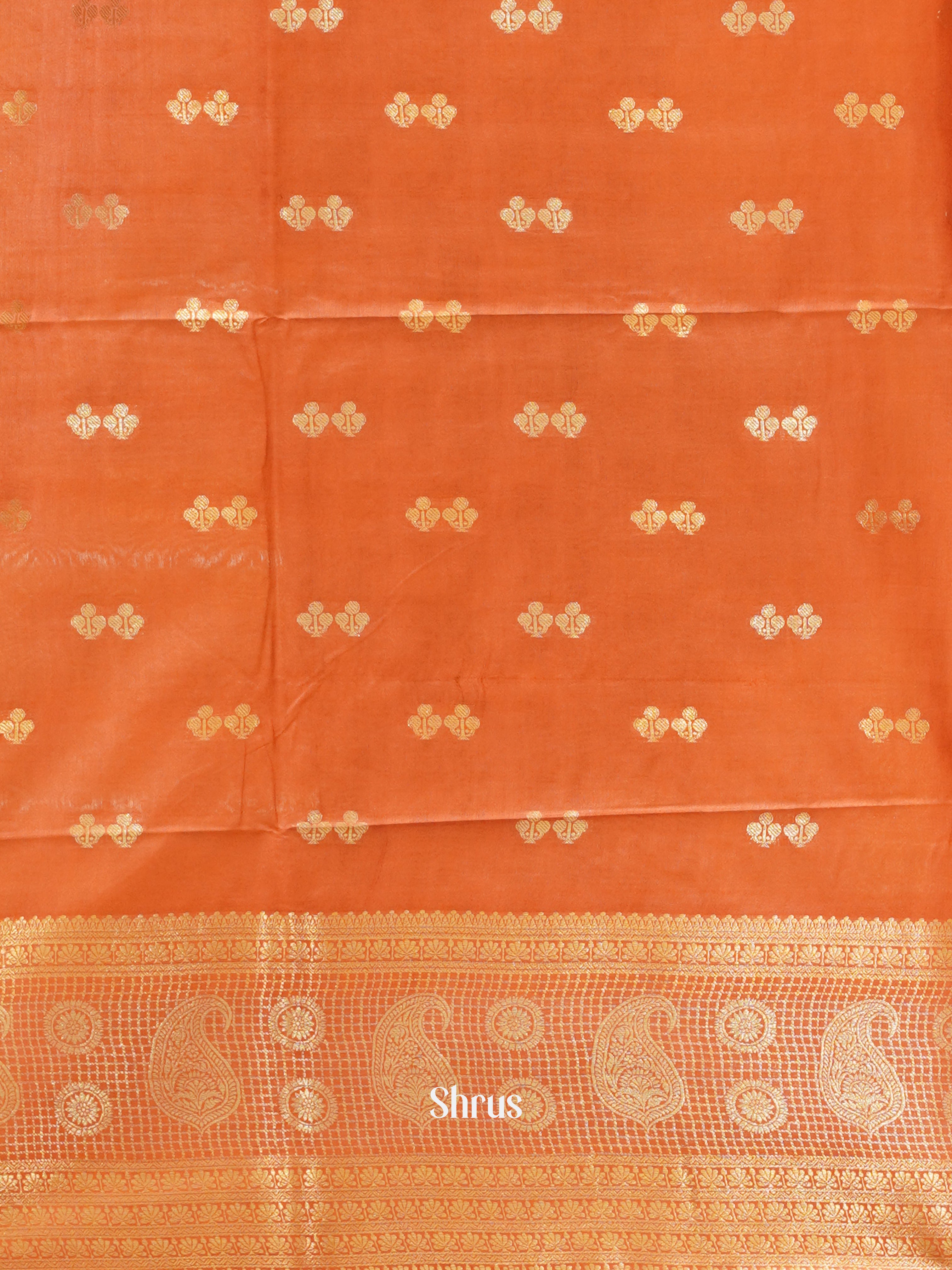 CDS27110 - Semi Silkcotton Saree - Shop on ShrusEternity.com