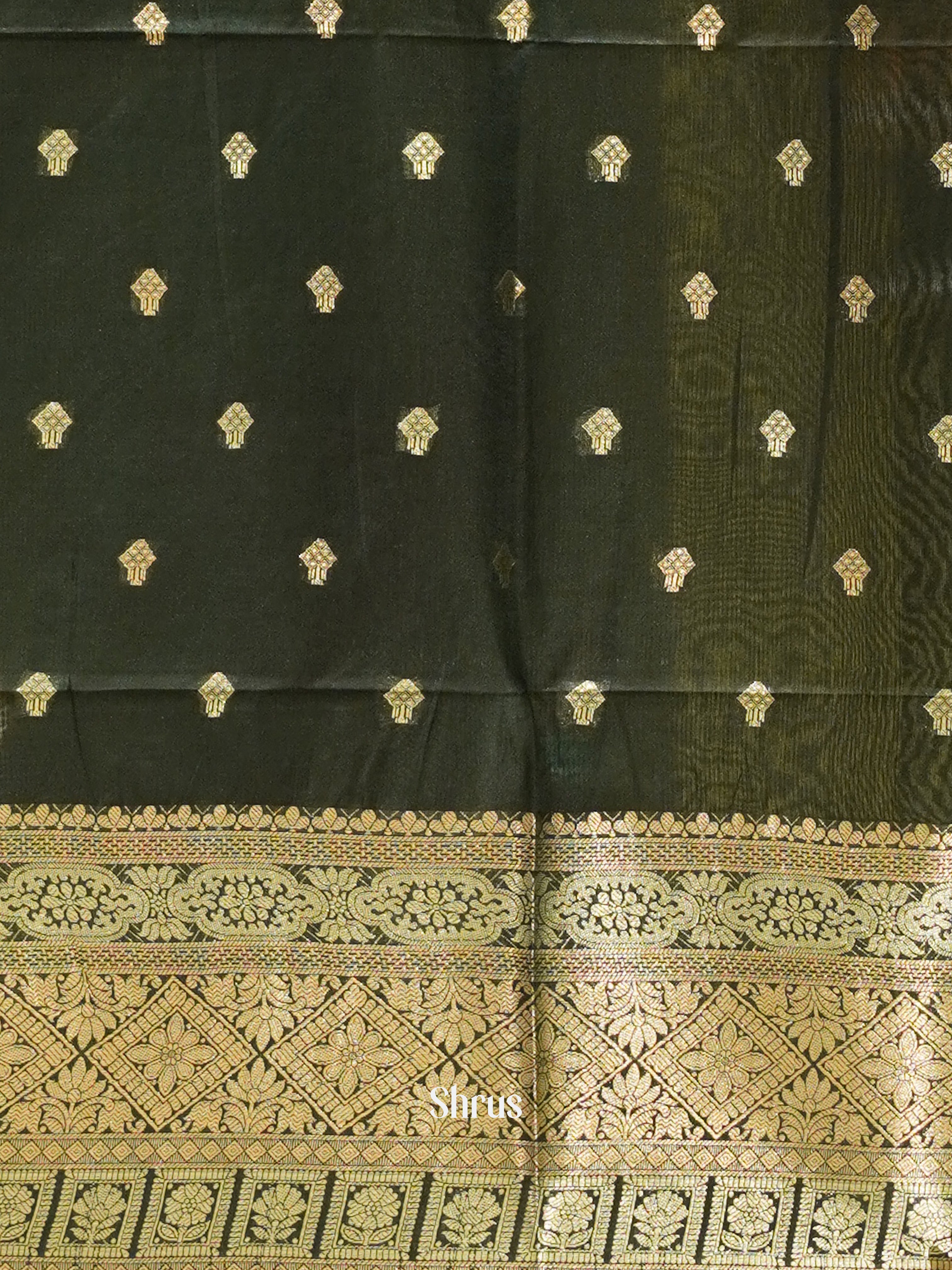 CDS27208 - Semi Silkcotton Saree - Shop on ShrusEternity.com