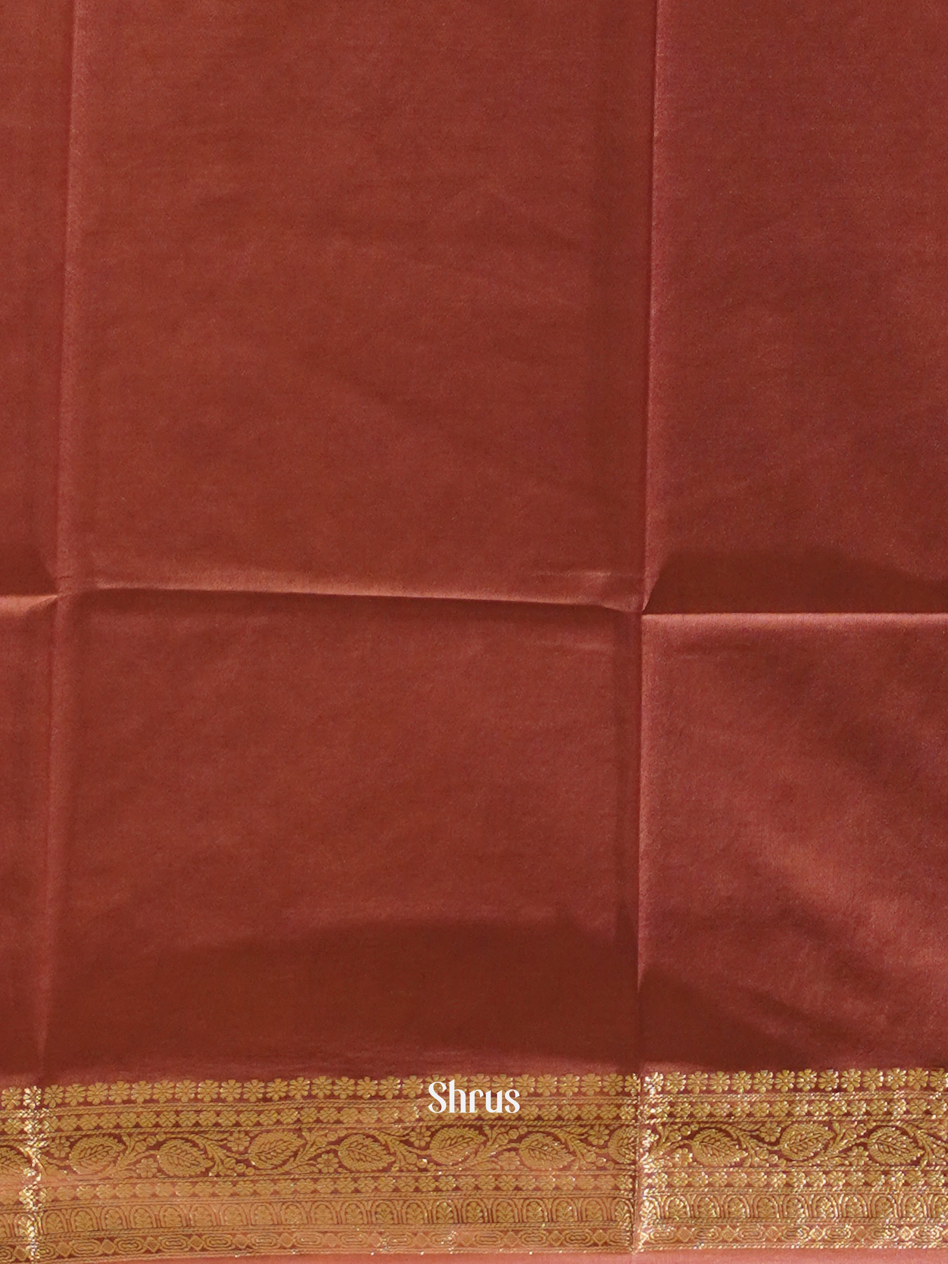 Mustard & Maroon - North Silkcotton Saree