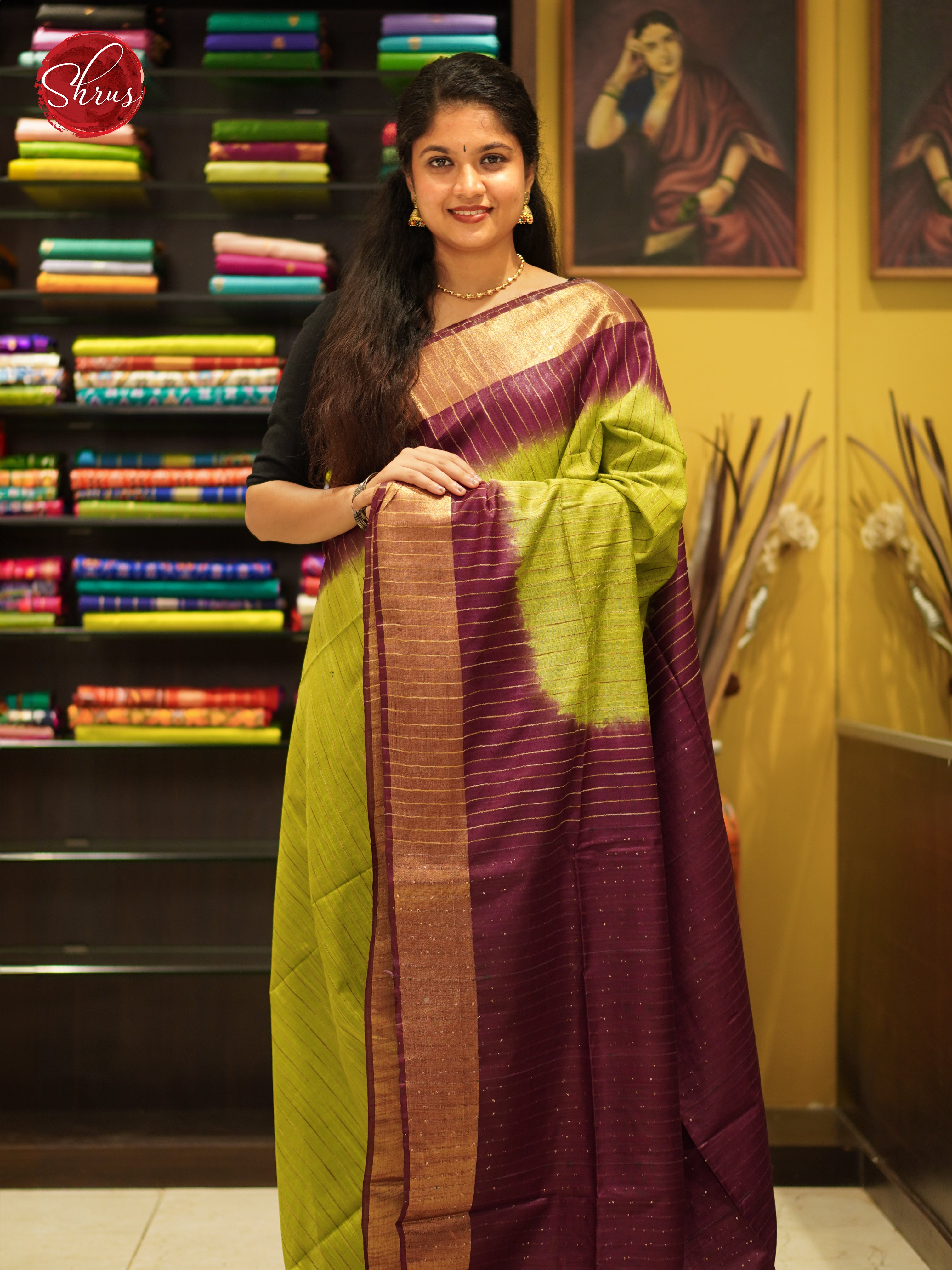 CDS27409 - Semi Tussar Saree