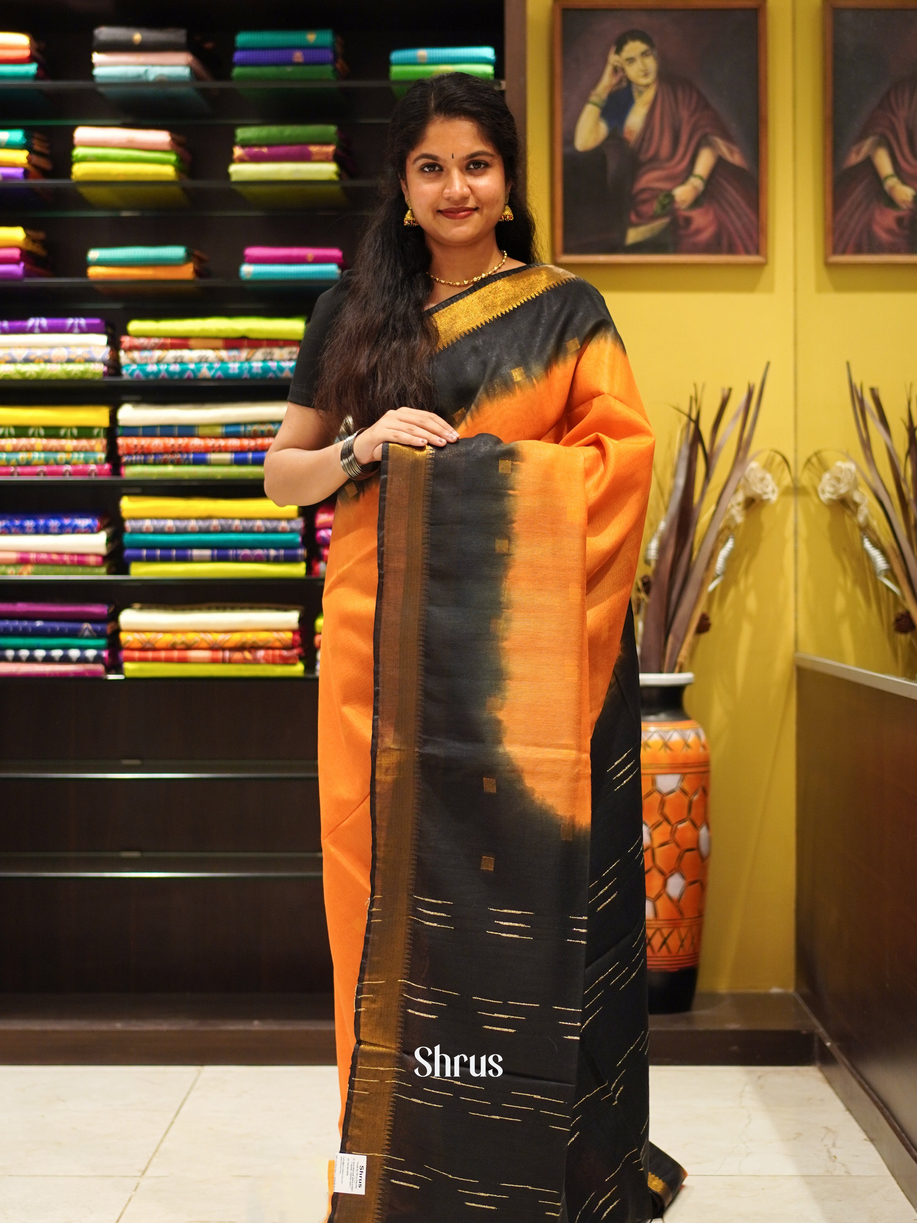 CDS29041 - Semi Tussar Saree