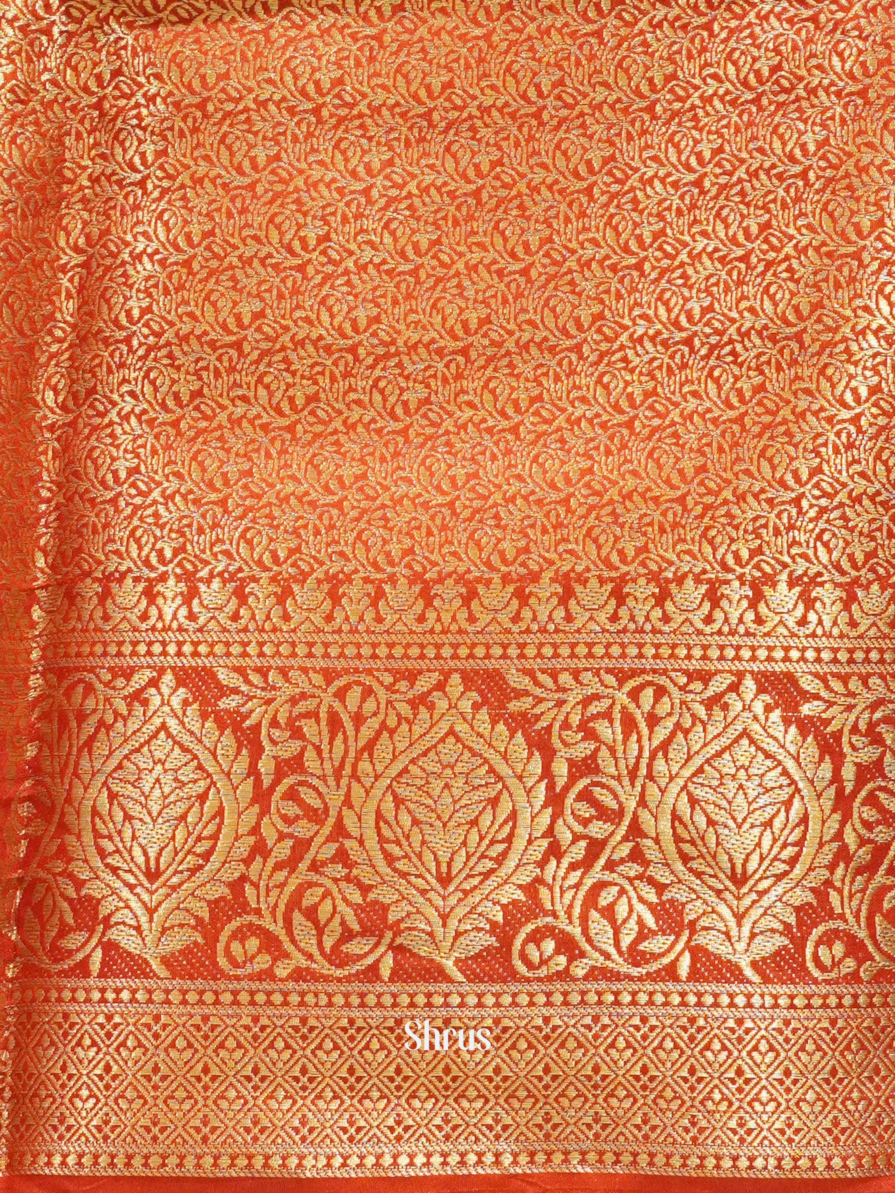 Red(Single Tone) - Semi Silk cotton