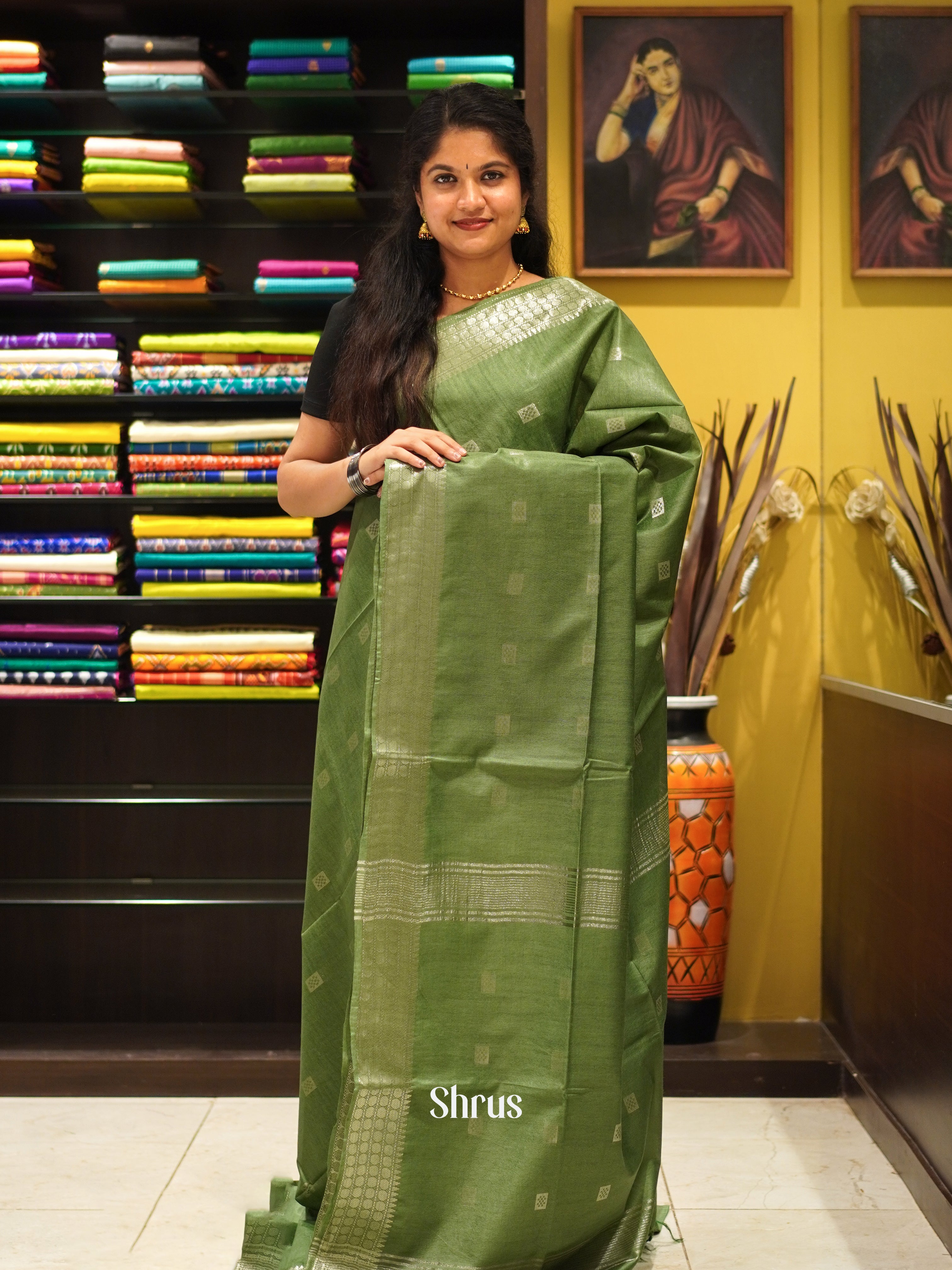 CDS29661 - Semi Tussar Saree