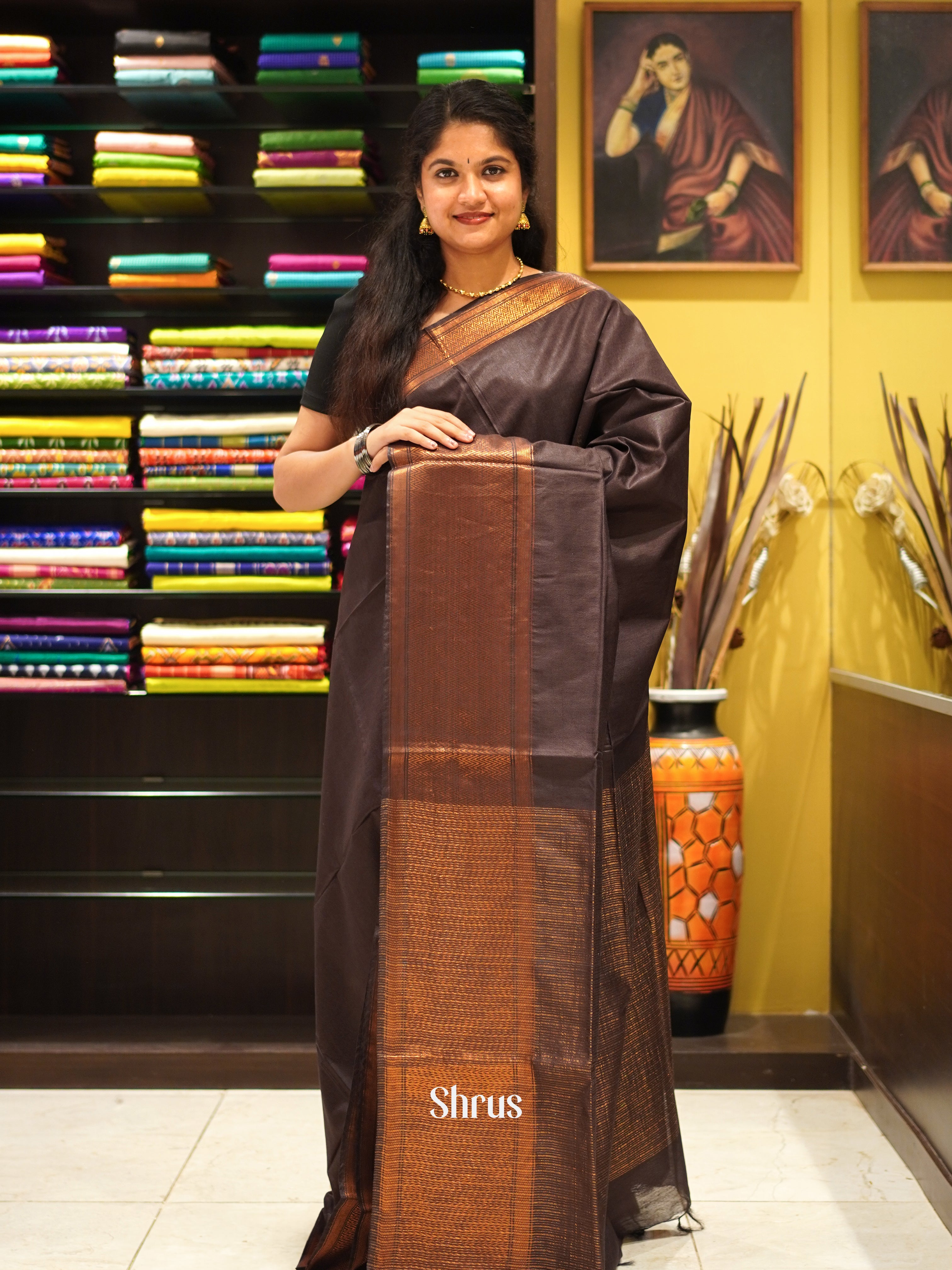 CDS29662 - Semi Tussar Saree