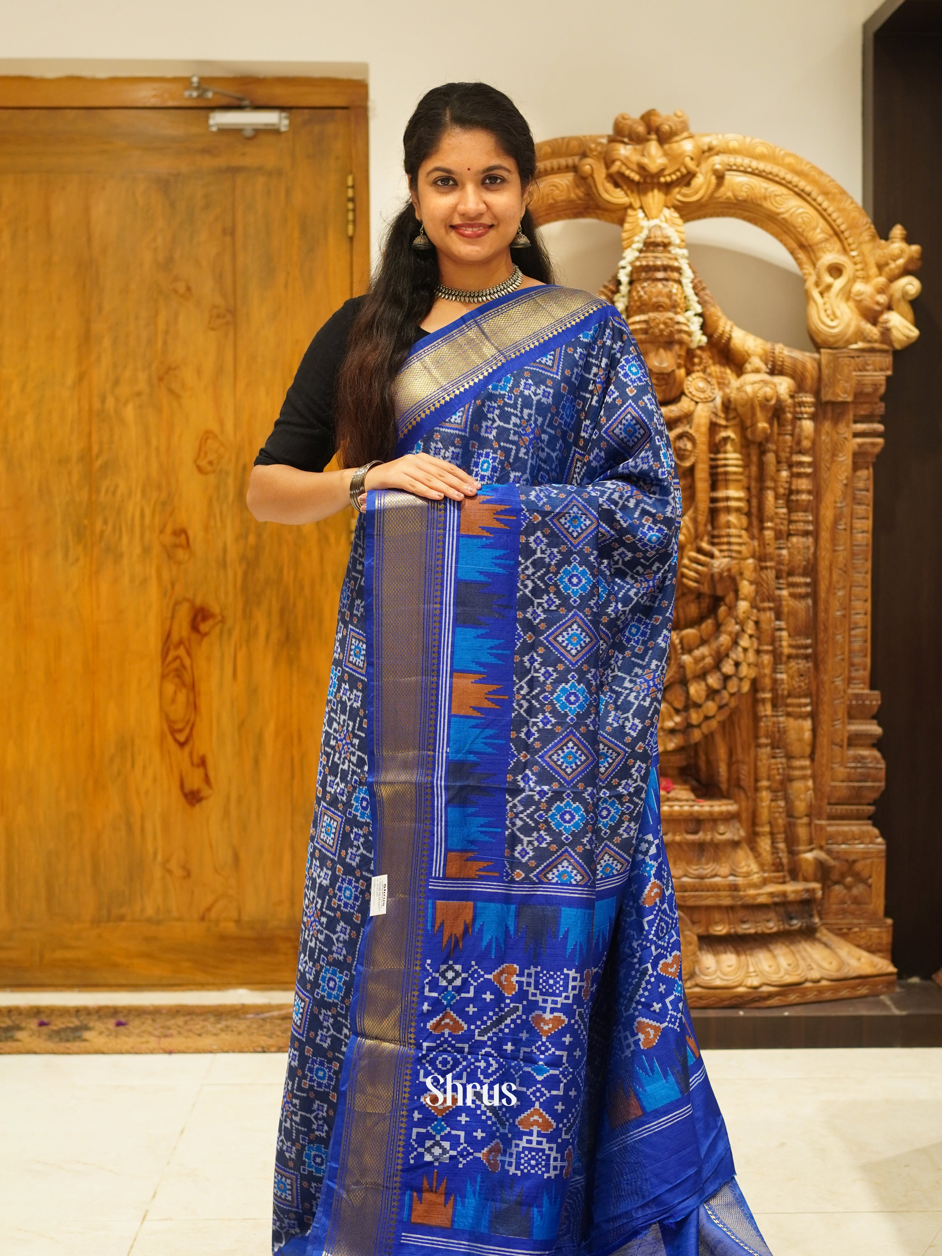 CDS29834 - Semi Patola Saree - Shop on ShrusEternity.com