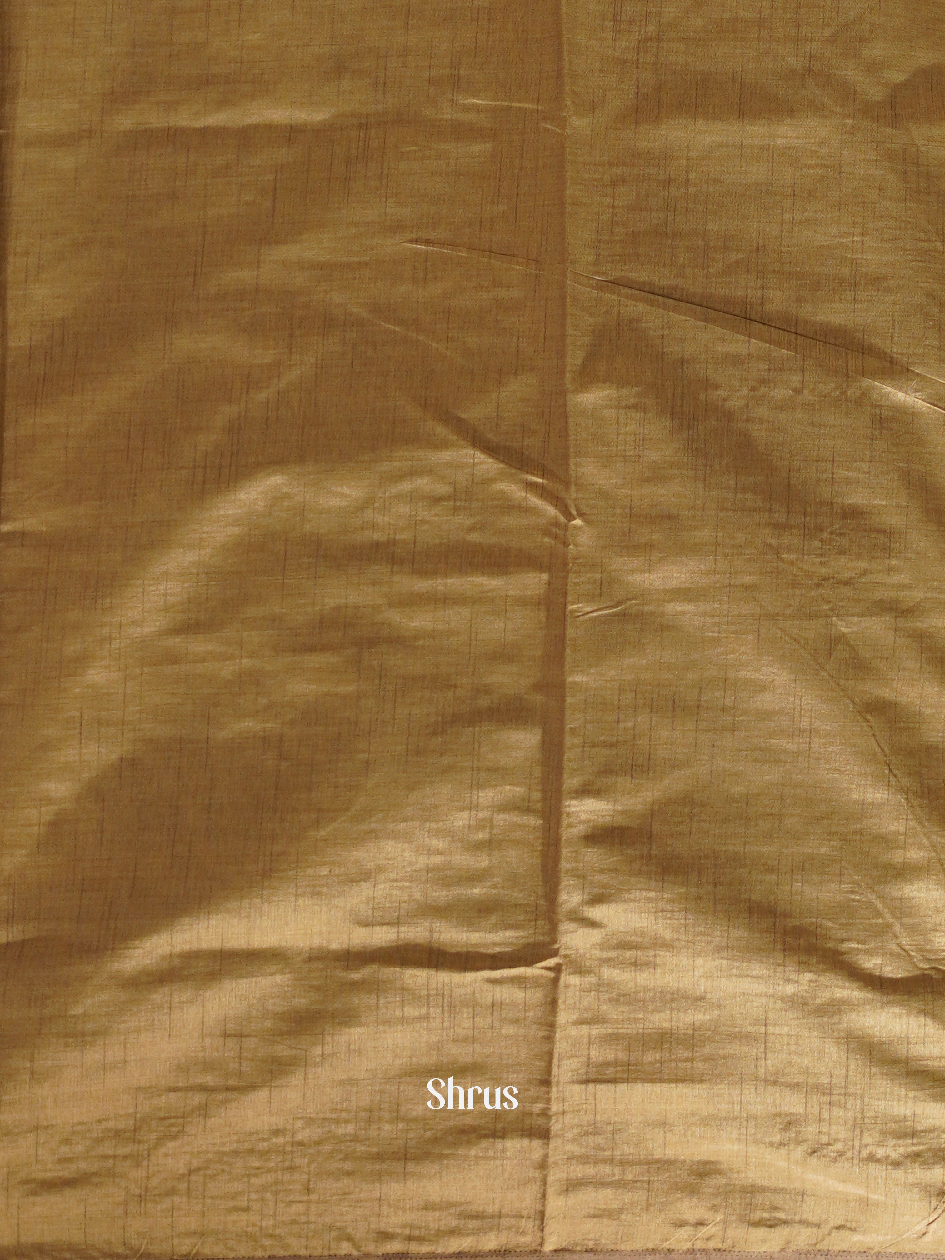 Beige(Single Tone) - Semi Kantha Saree - Shop on ShrusEternity.com