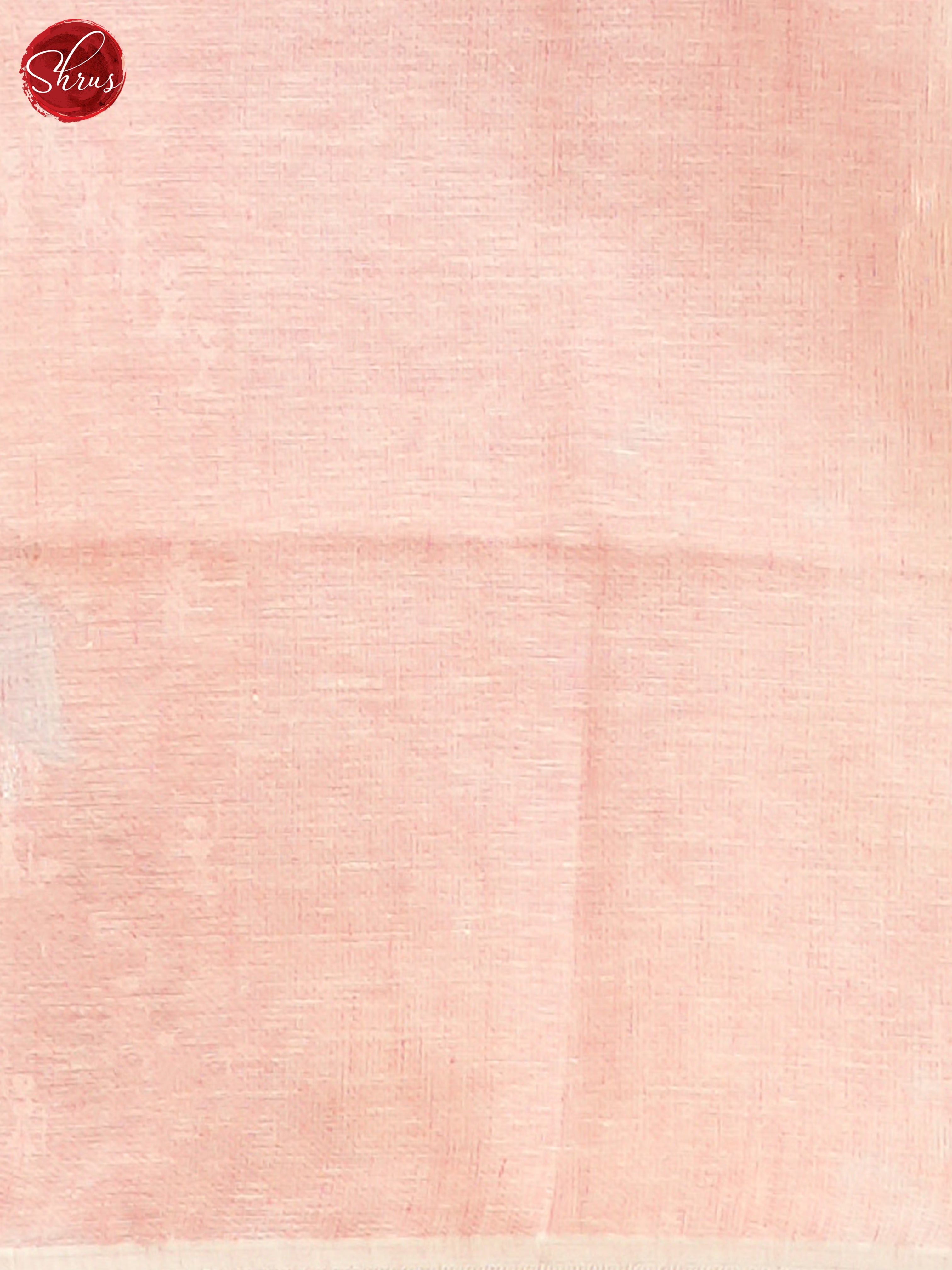 Pink - Linen Saree - Shop on ShrusEternity.com