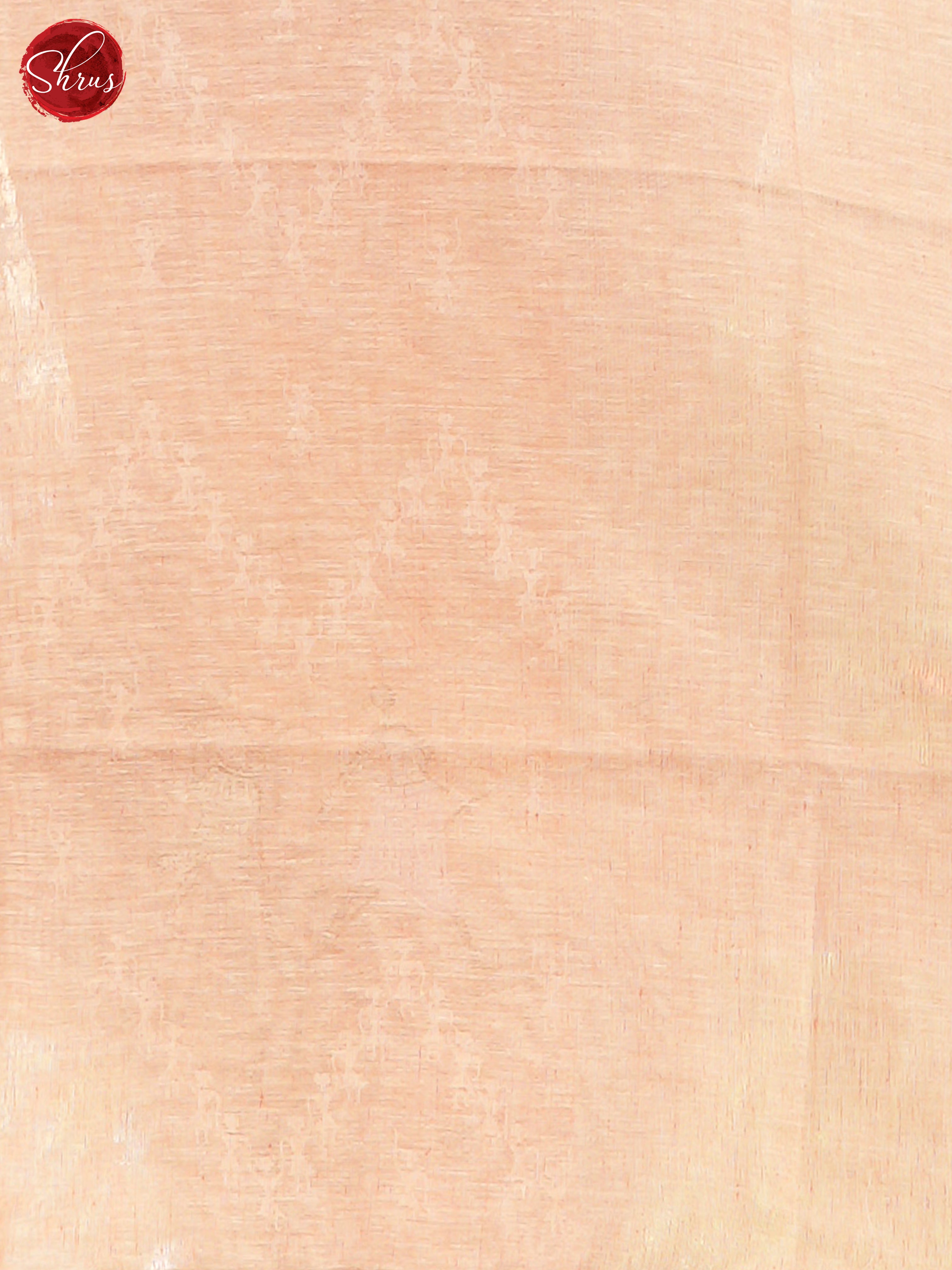 Peach - Linen Saree