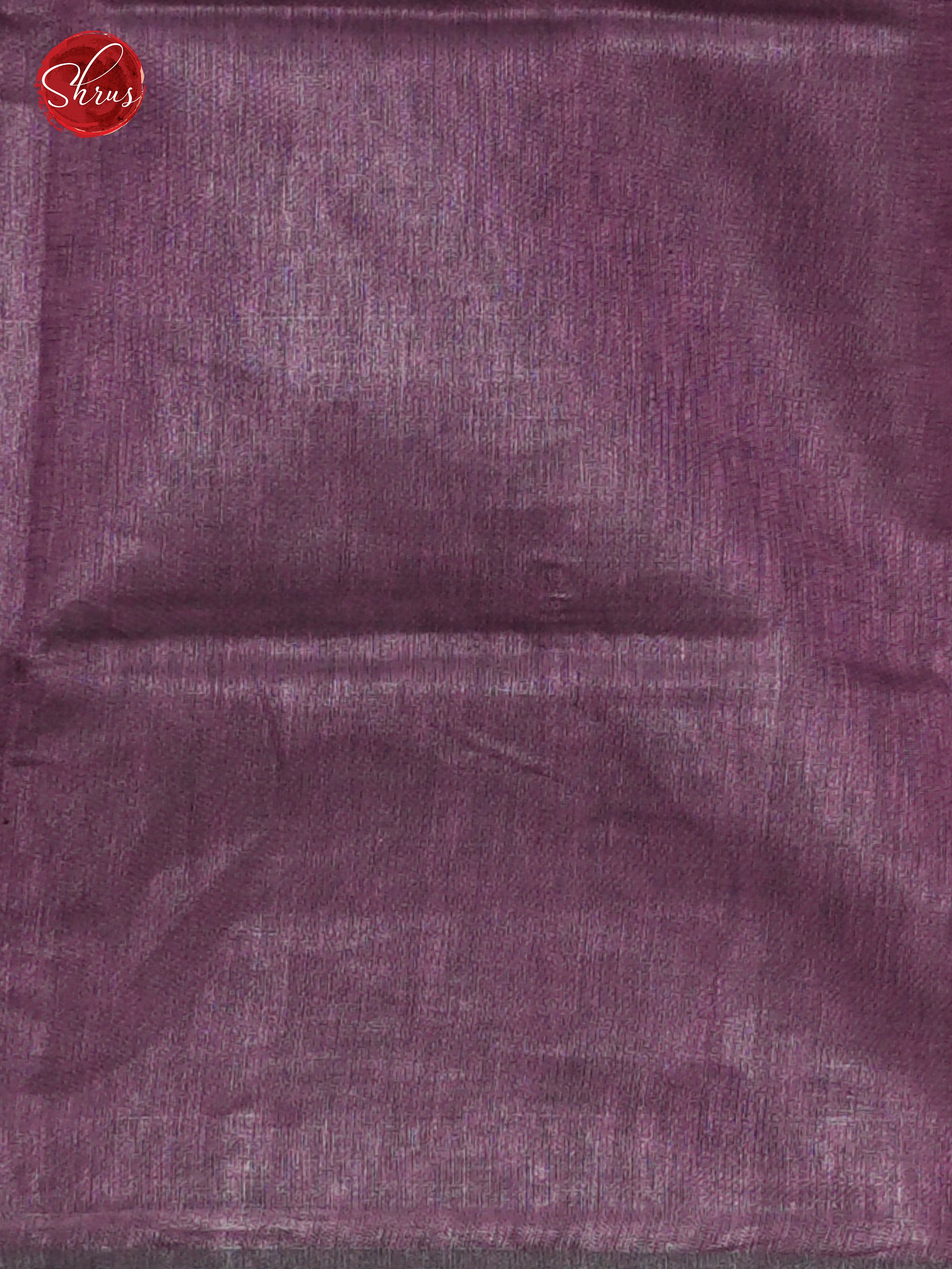 Purple - Linen Saree - Shop on ShrusEternity.com