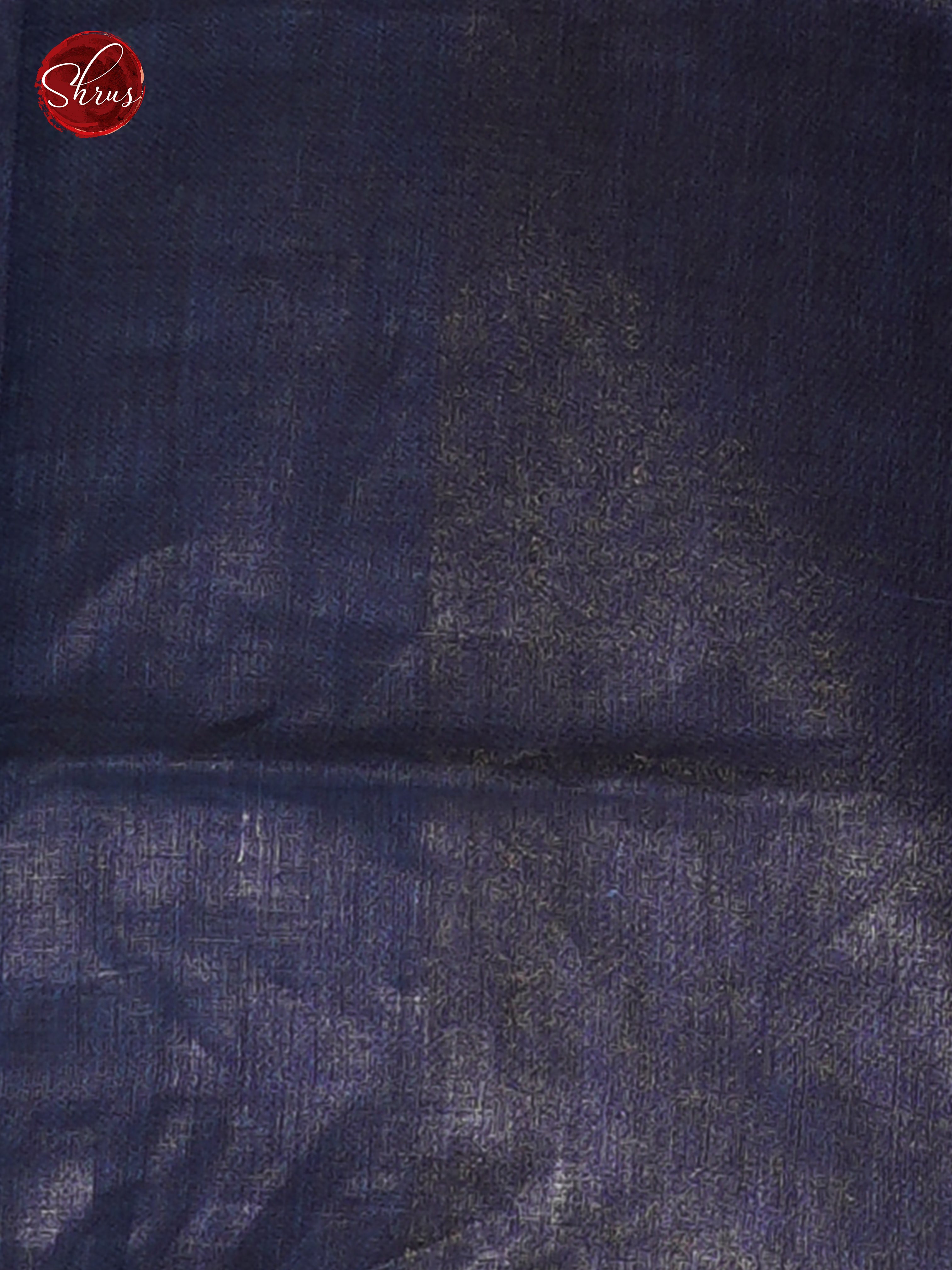 Blue(Single Tone)- Linen Saree - Shop on ShrusEternity.com