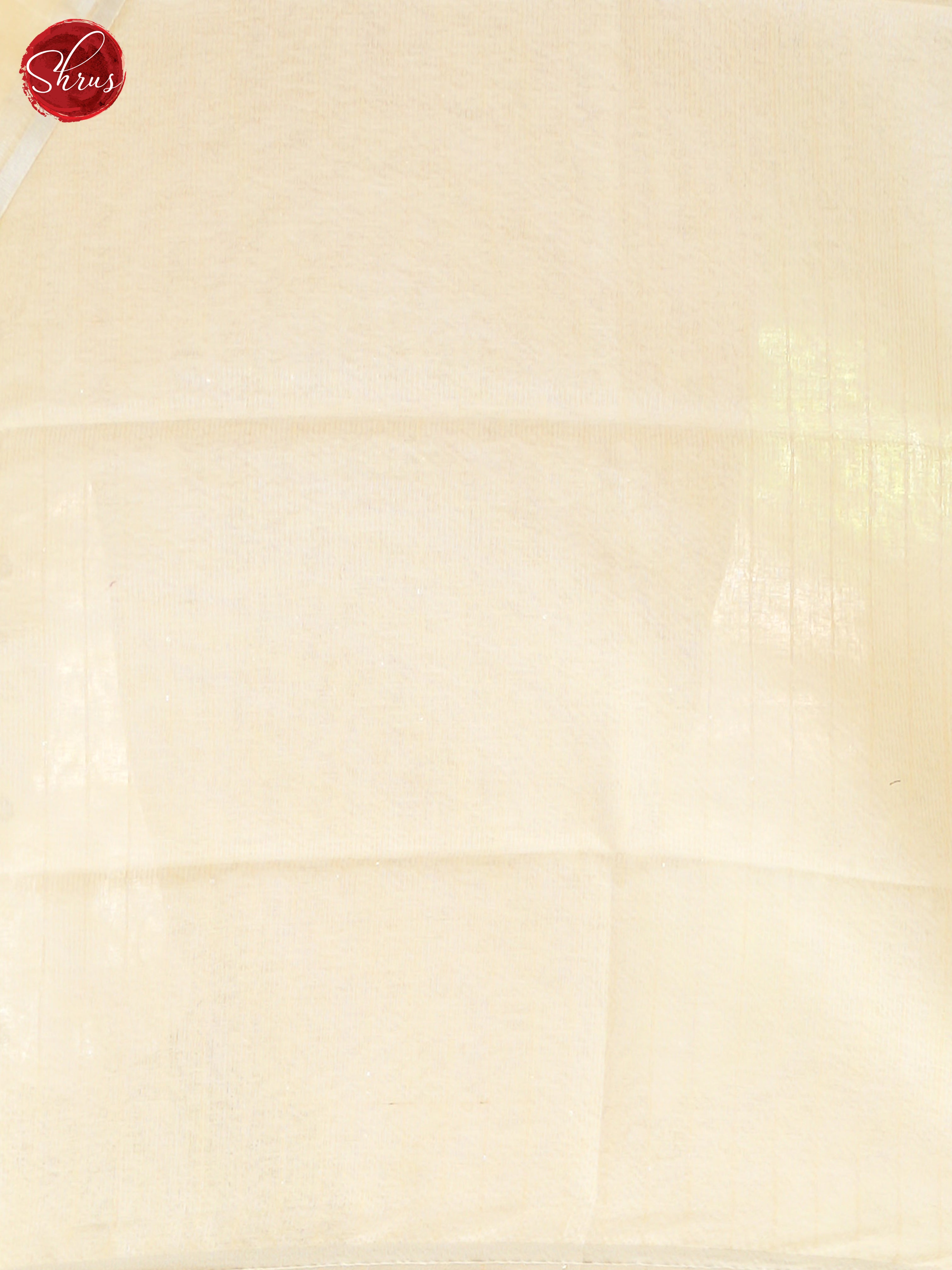 Light Yellow & Cream - Linen Saree - Shop on ShrusEternity.com