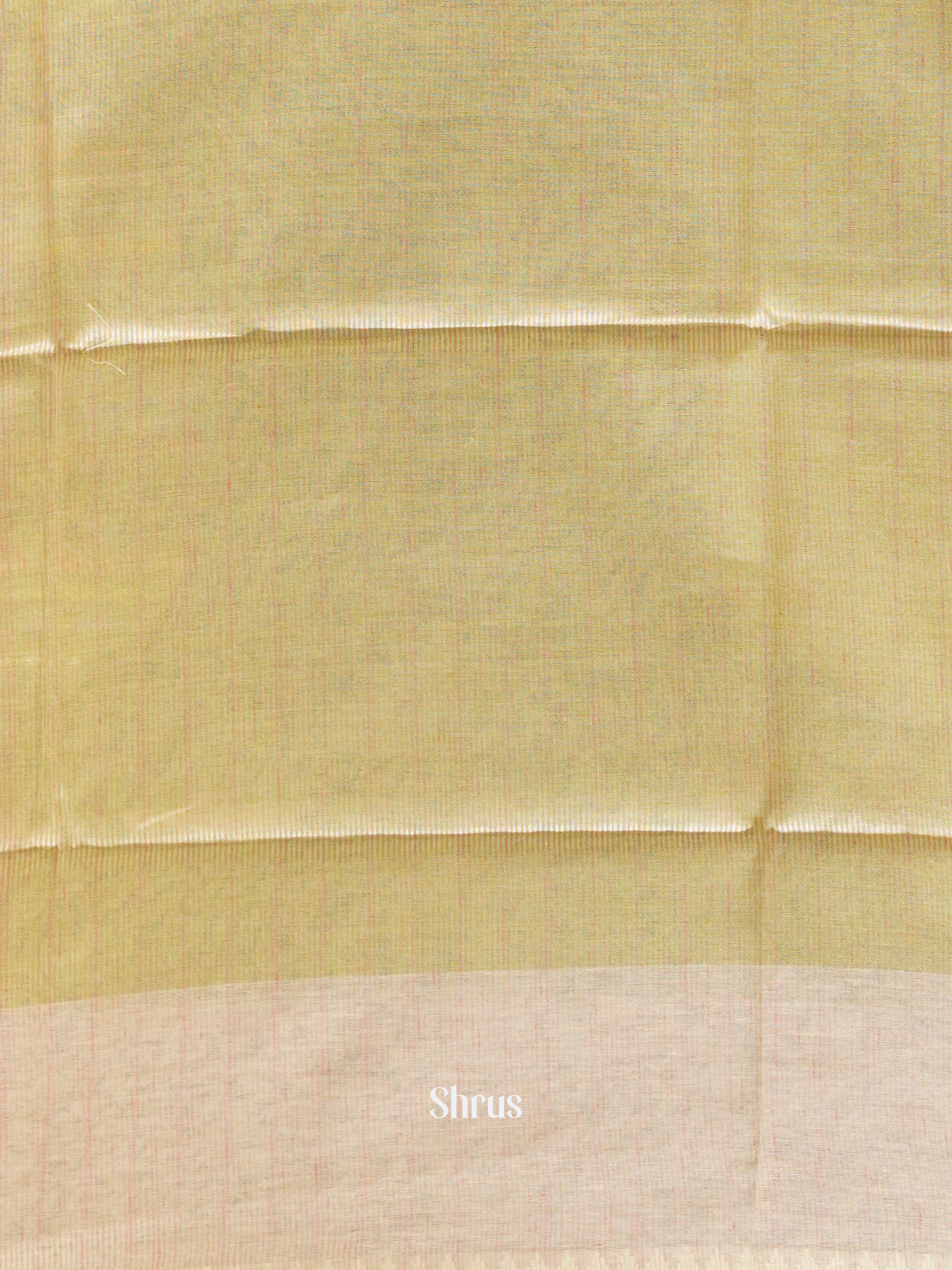 Onion Pink & Green - Linen Saree - Shop on ShrusEternity.com