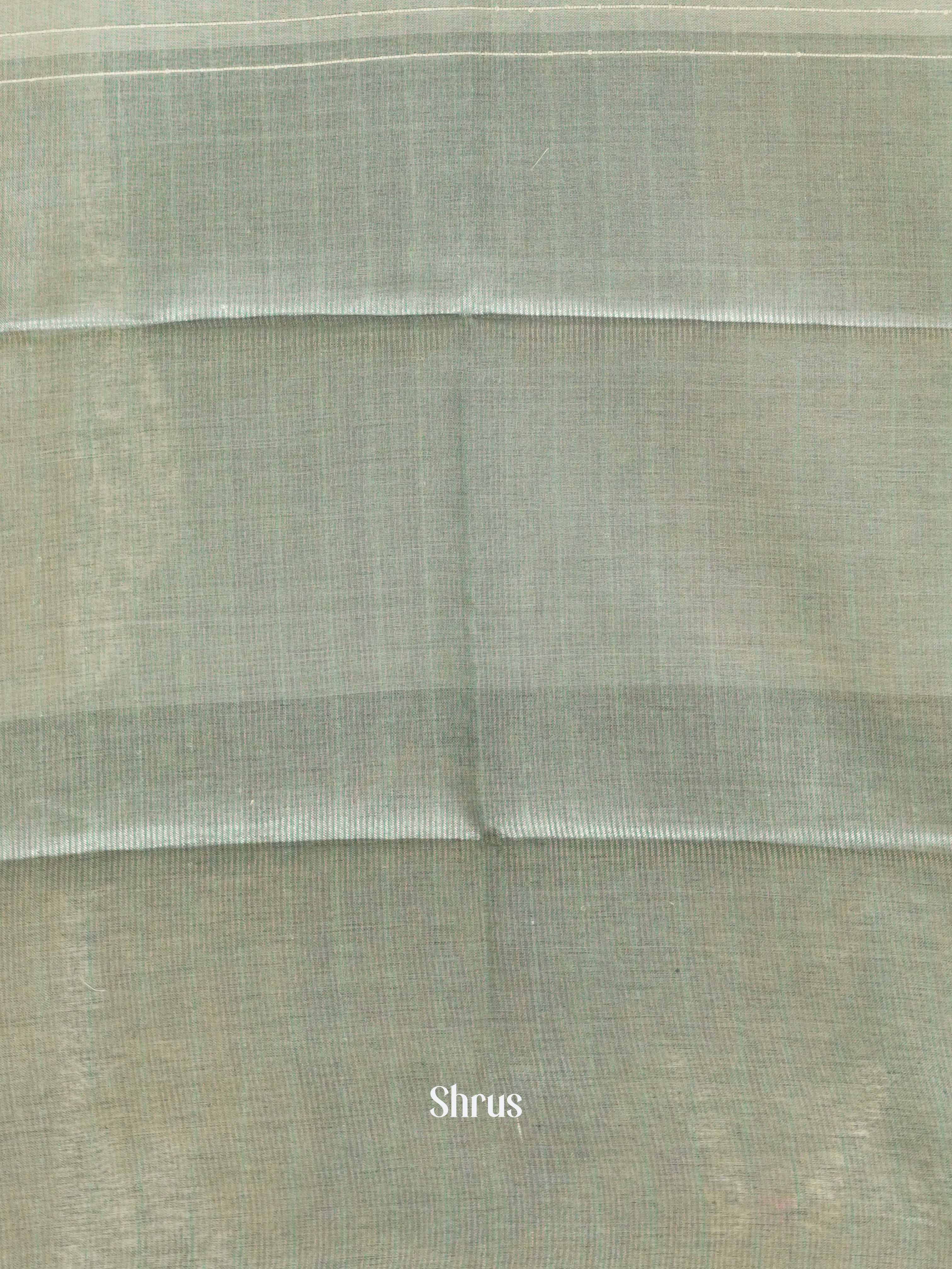 Green & Grey - Art Modal Saree - Shop on ShrusEternity.com