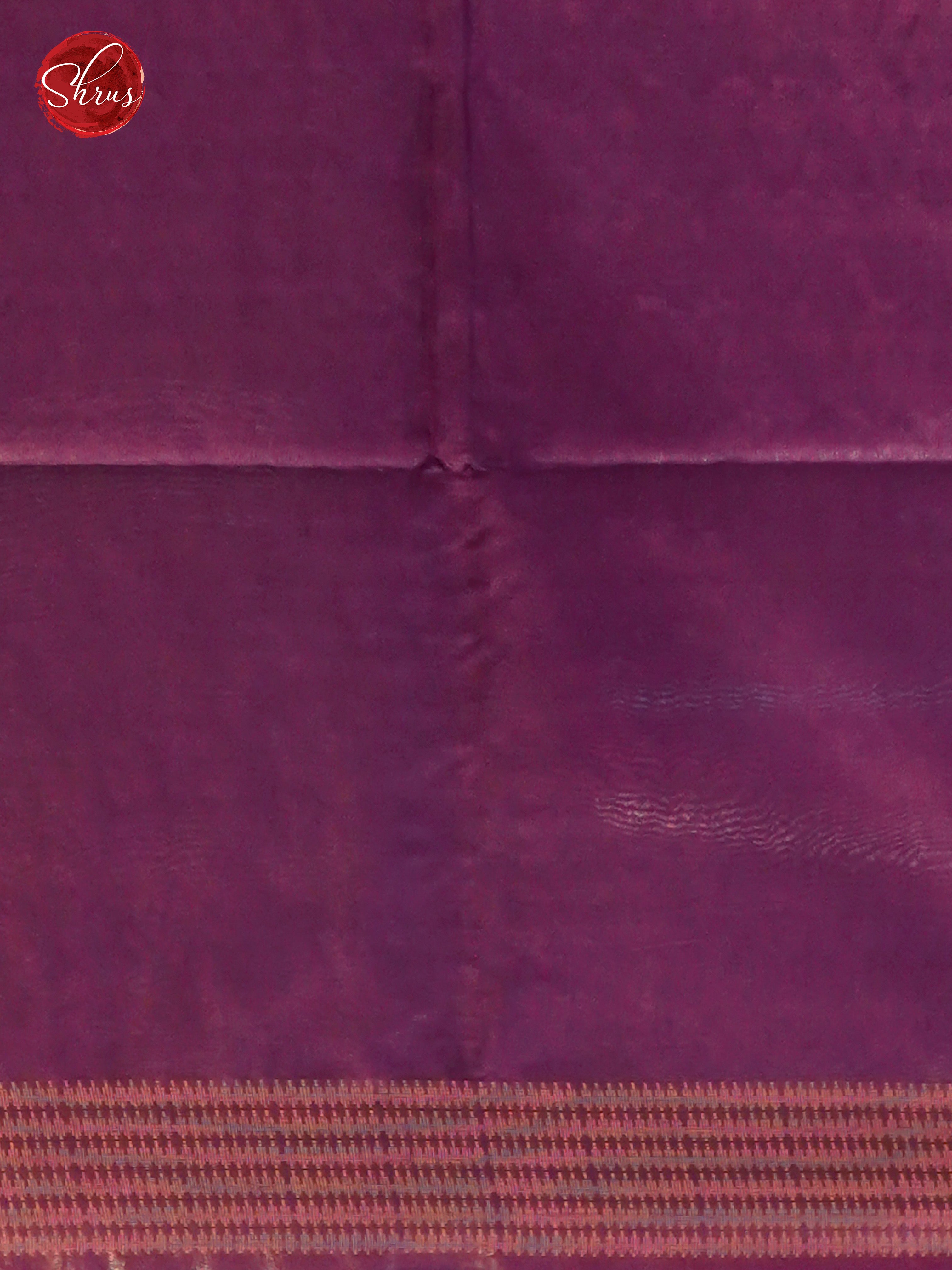 Purple(Single Tone)- Semi Tussar - Shop on ShrusEternity.com