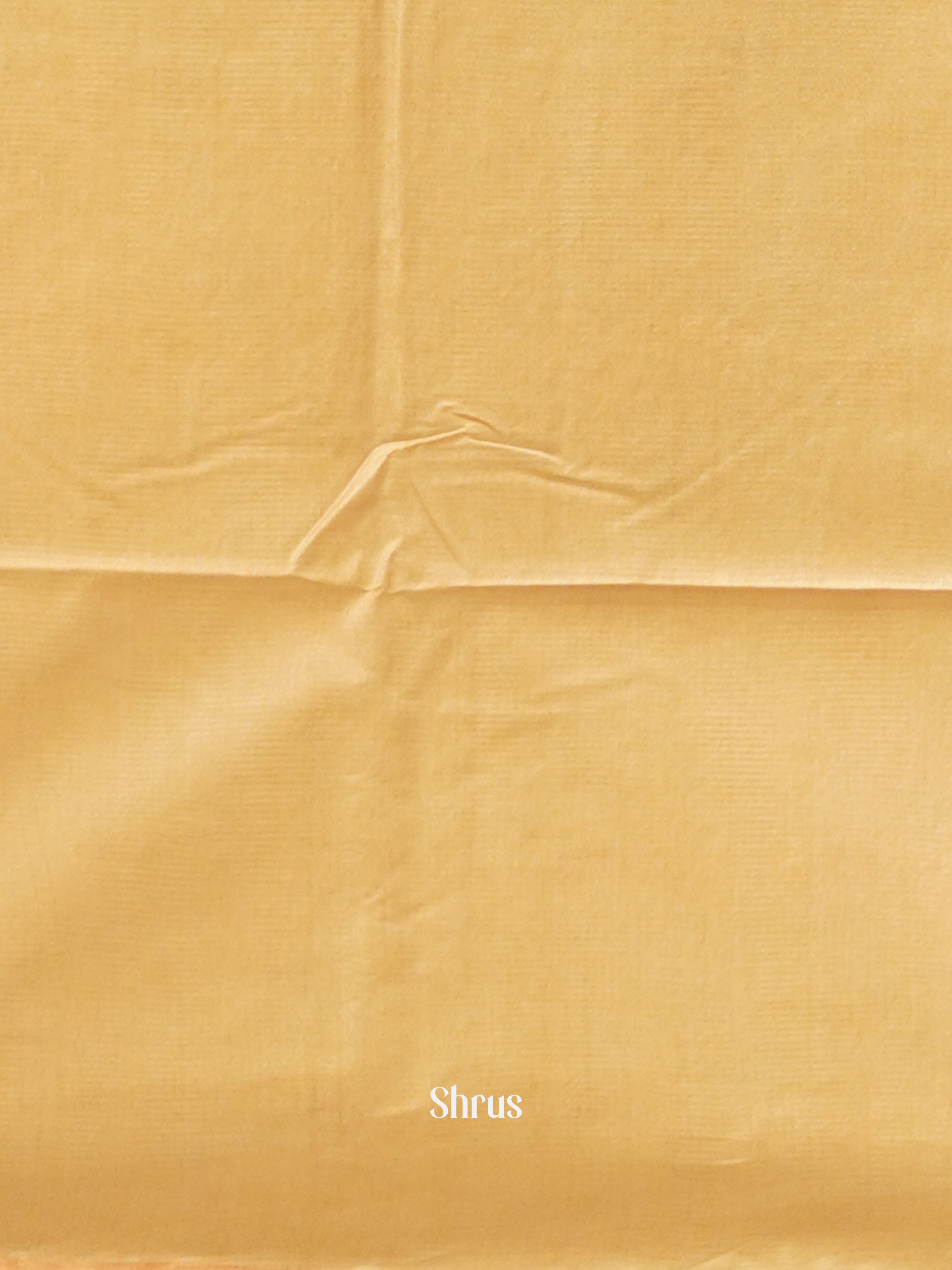 Sandal (Single Tone)- Semi Tussar saree - Shop on ShrusEternity.com