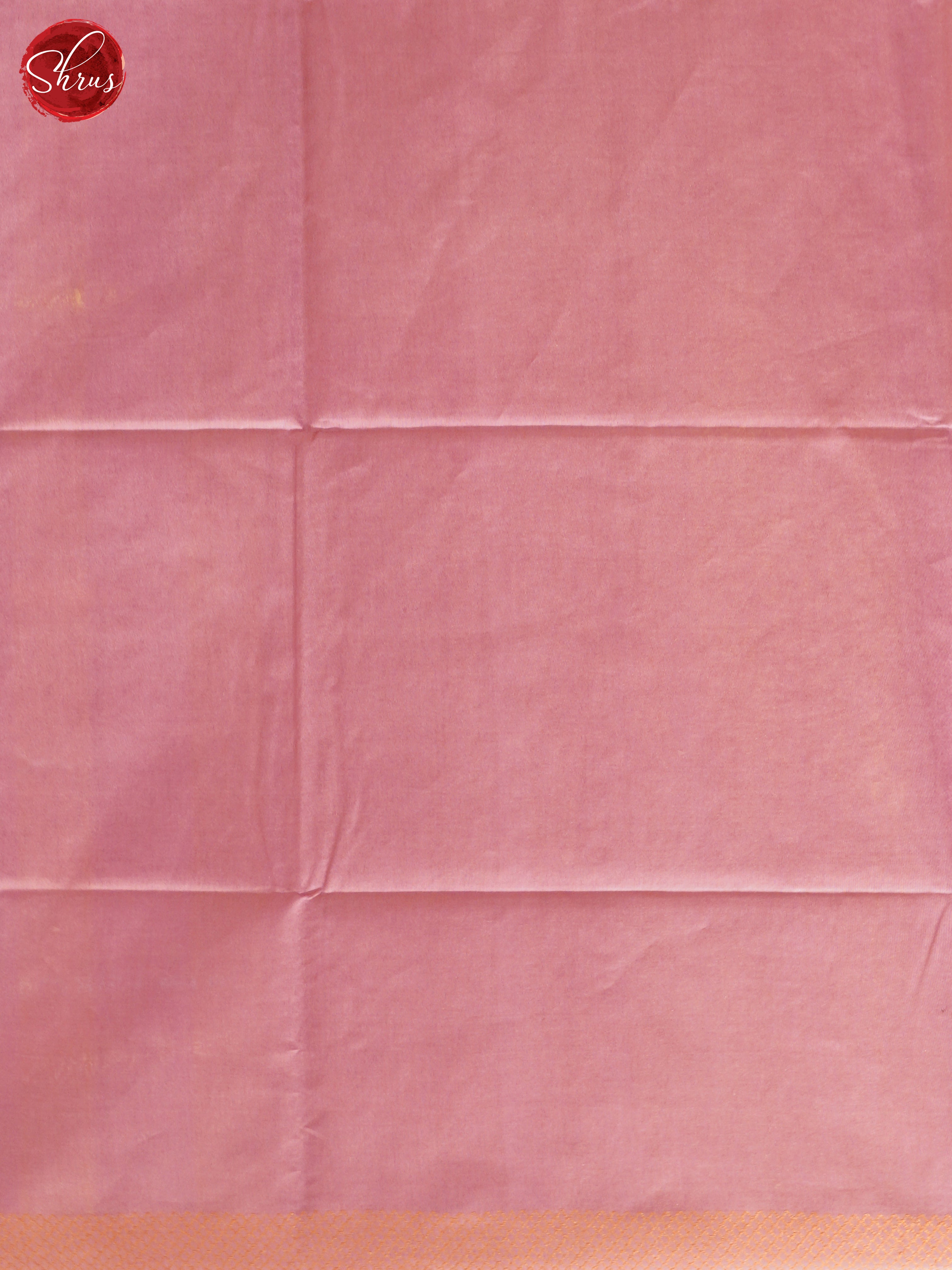 Pink(Single Tone) - Semi Tussar Saree - Shop on ShrusEternity.com