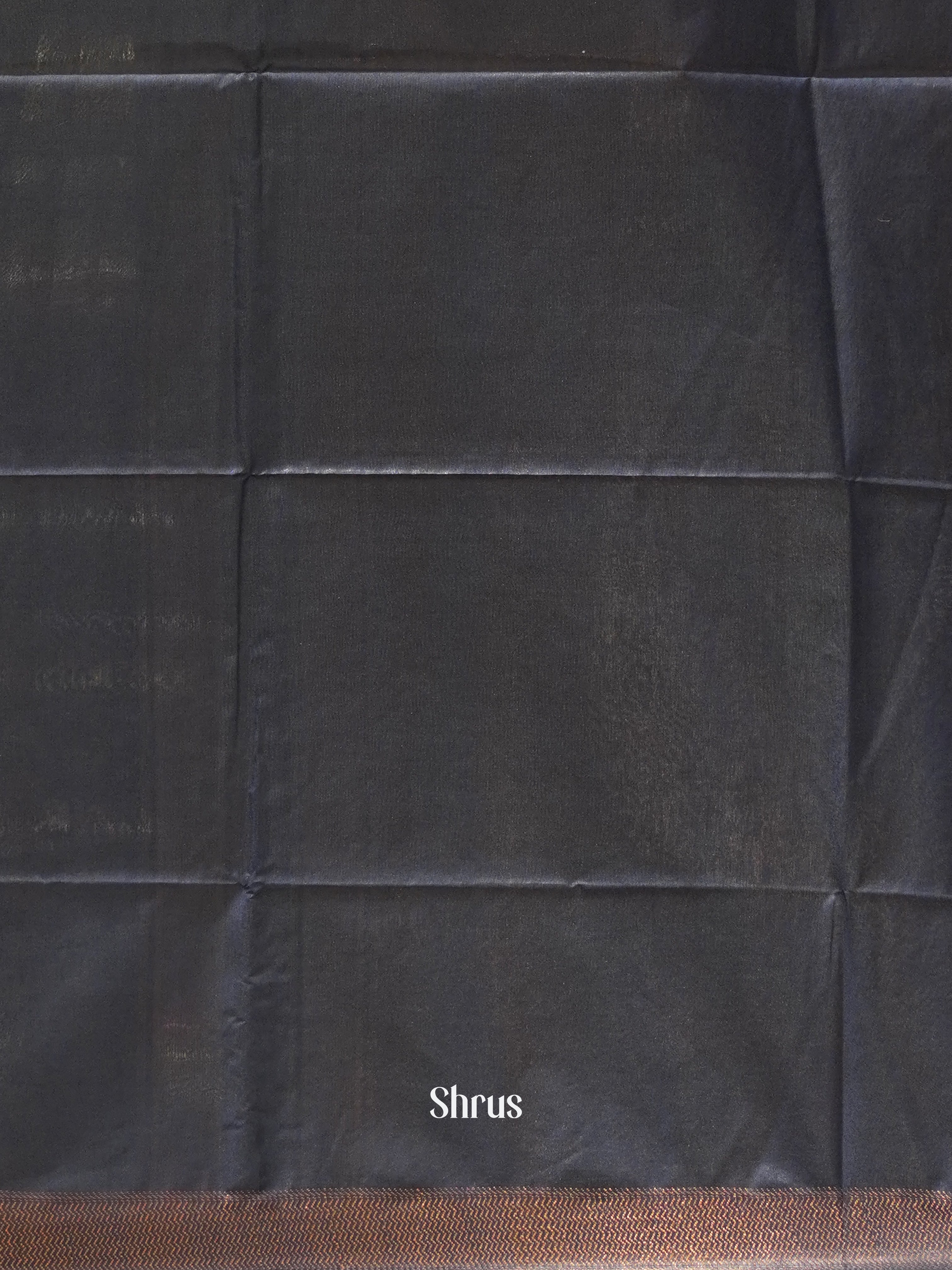 Blue(Single Tone) - Semi Tussar Saree - Shop on ShrusEternity.com